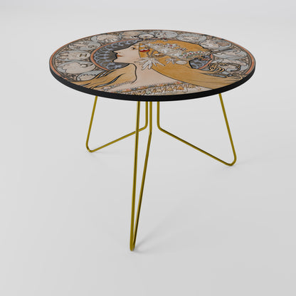 ZODIAQUE OR LA PLUME Coffee Table