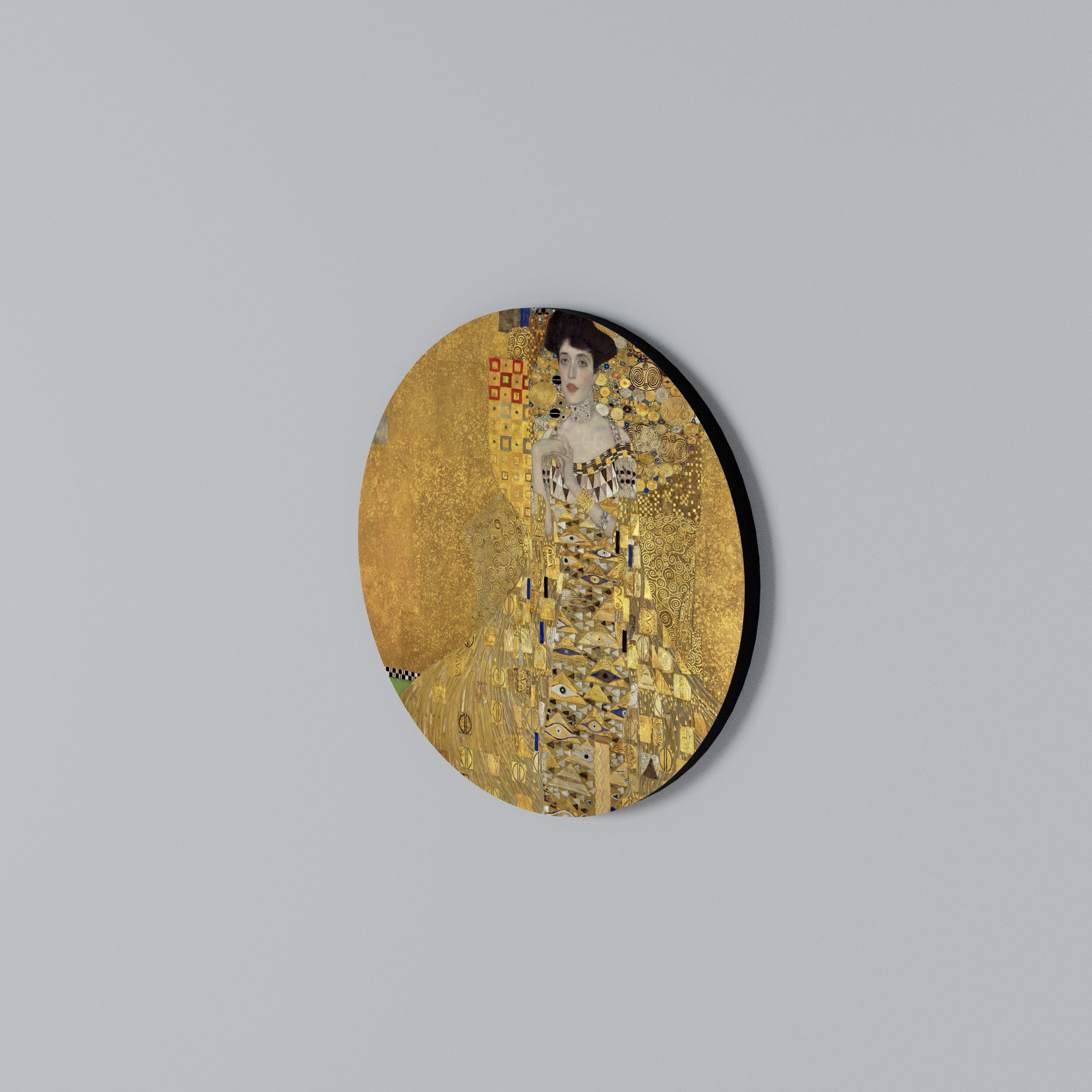 PORTRAIT OF ADELE Round Wall Art