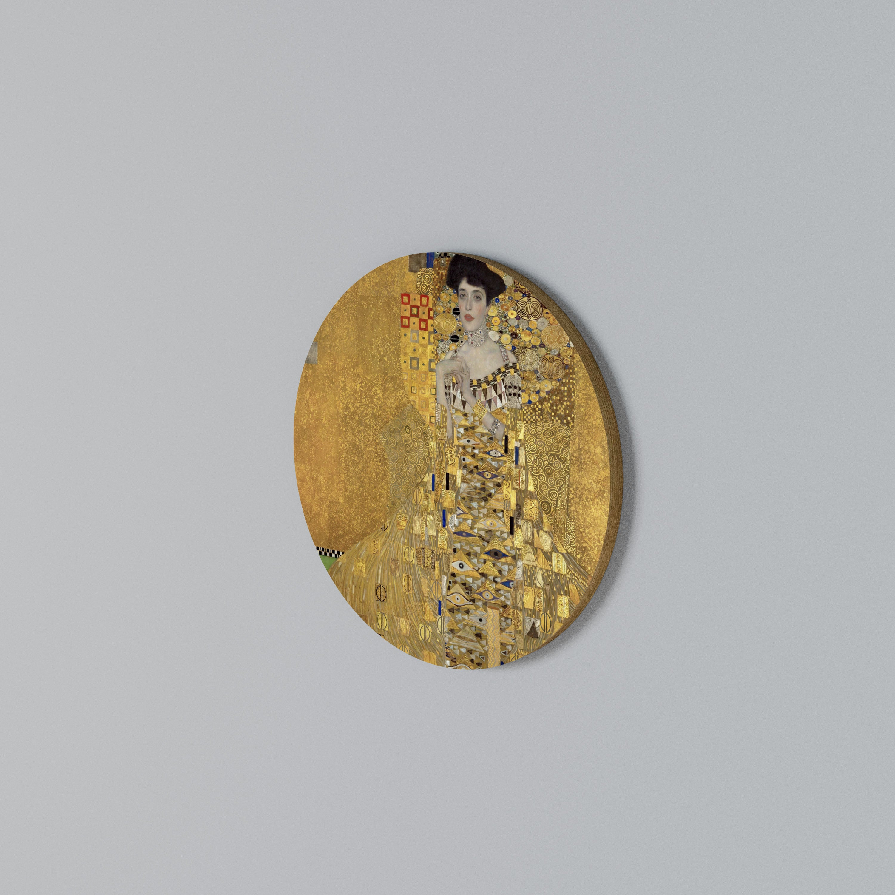 PORTRAIT OF ADELE Round Wall Art