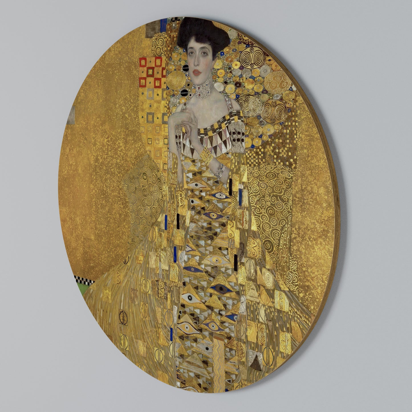 PORTRAIT OF ADELE Round Wall Art