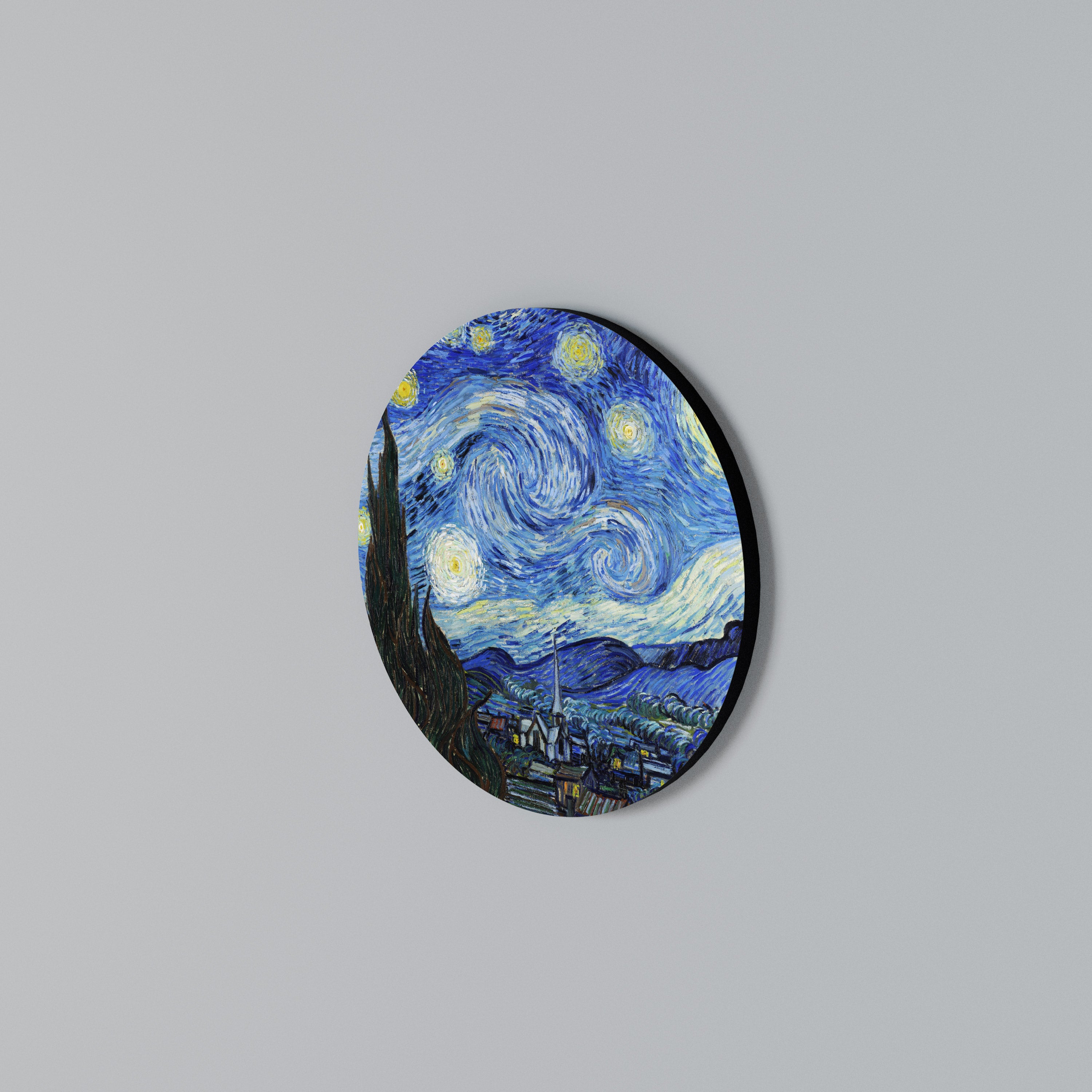 STARRY NIGHT Round Wall Art