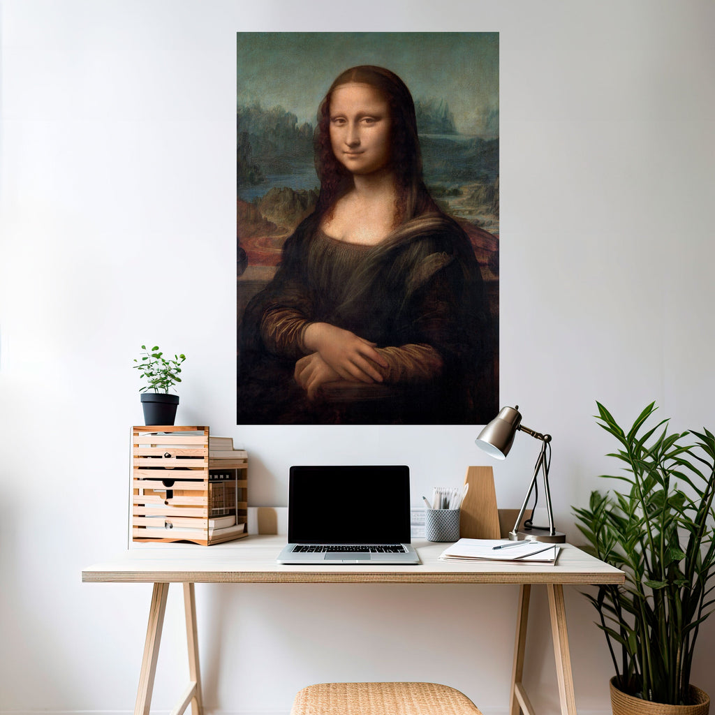 Affiche verticale autocollante MONA LISA