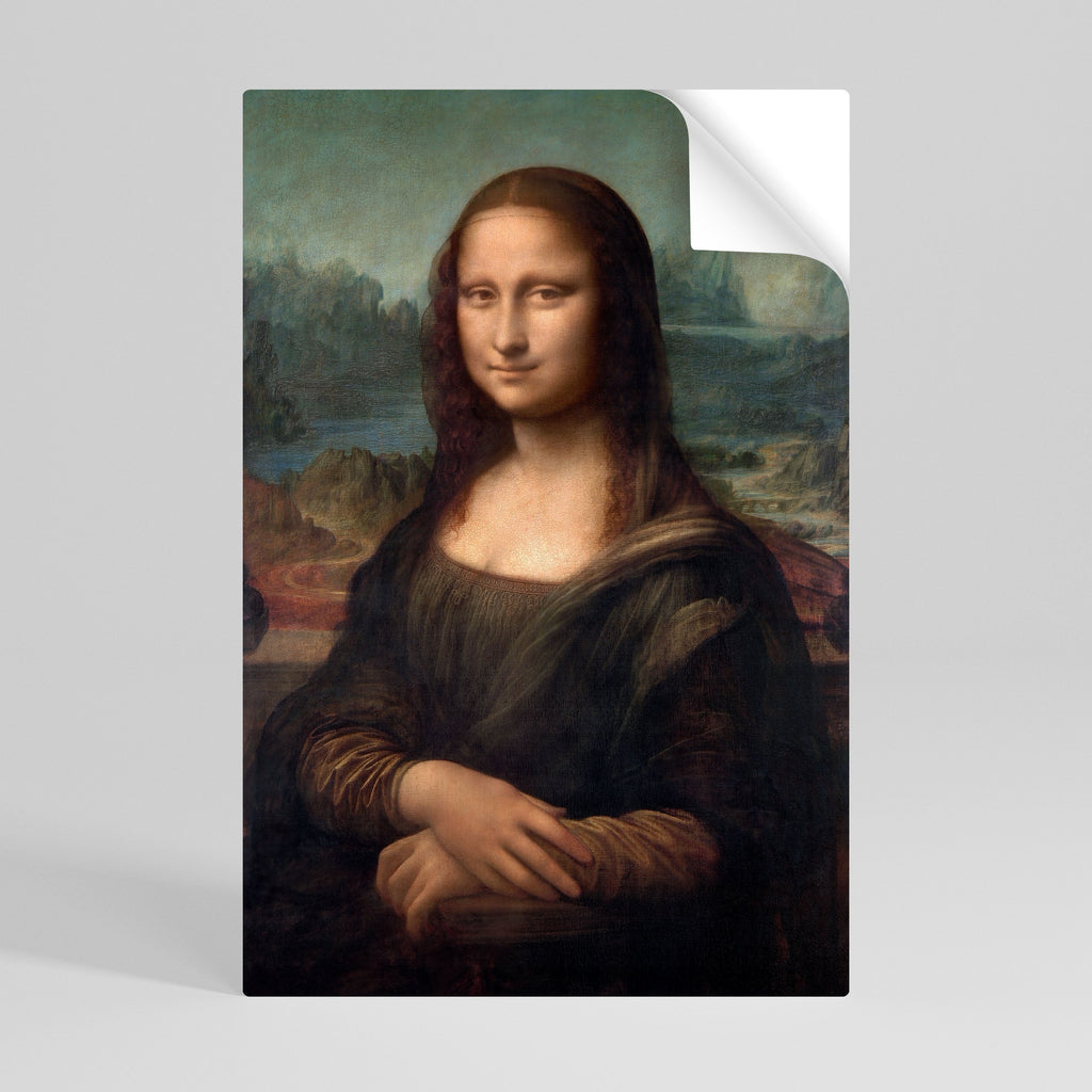 Affiche verticale autocollante MONA LISA
