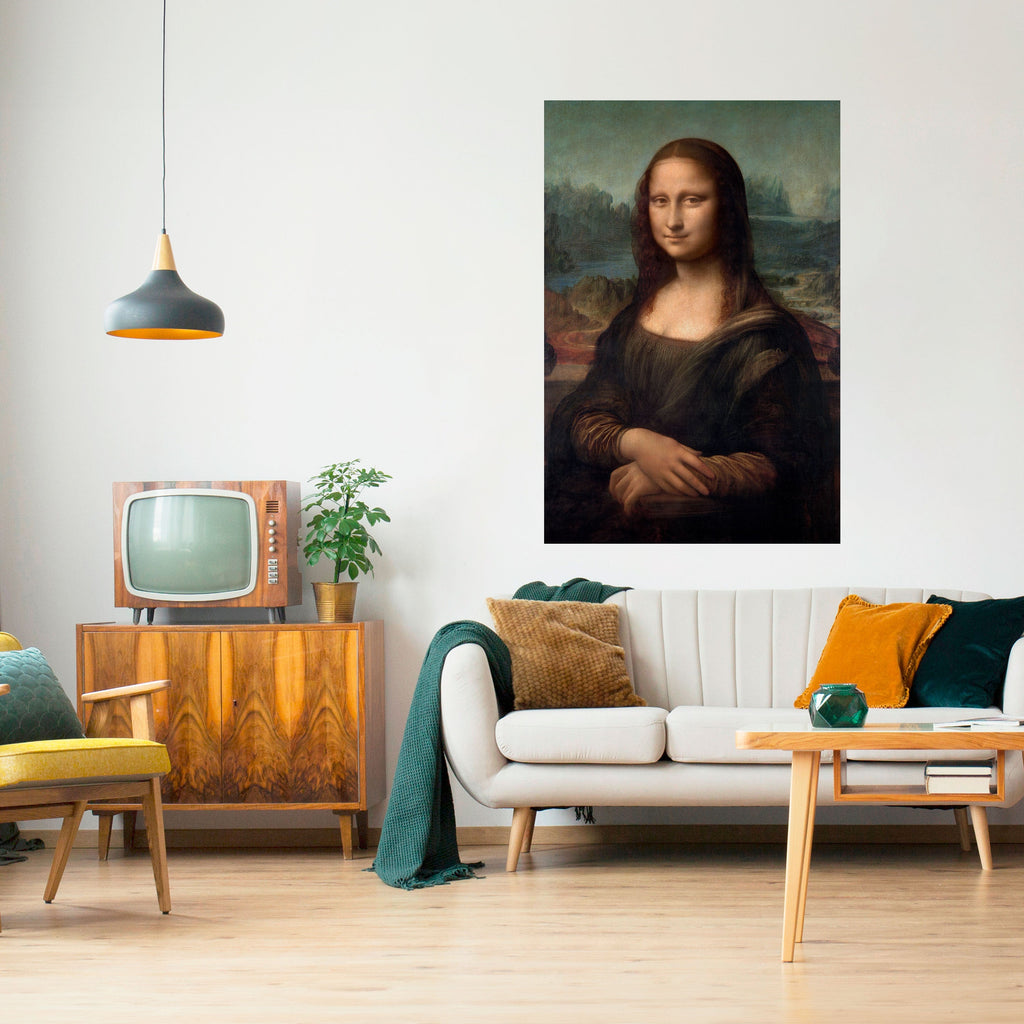 Affiche verticale autocollante MONA LISA