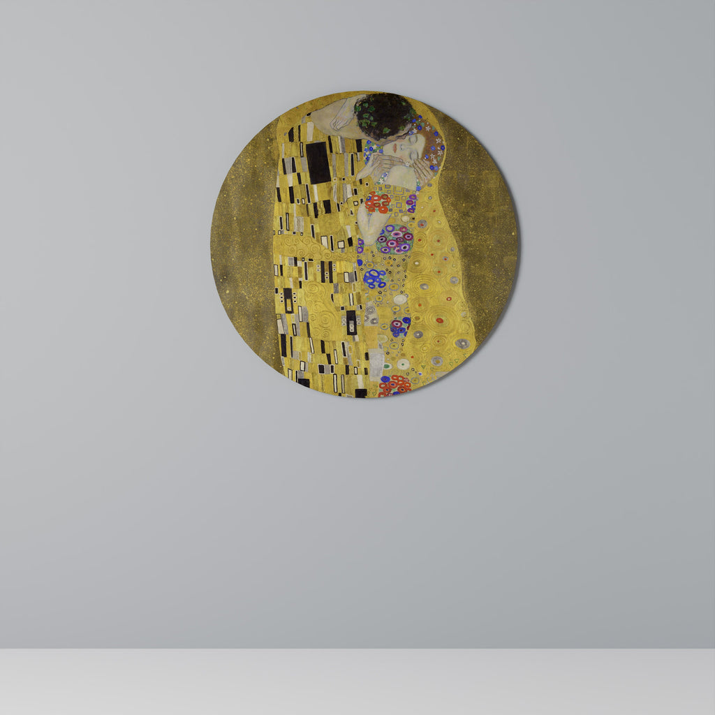 Décoration murale ronde THE KISS