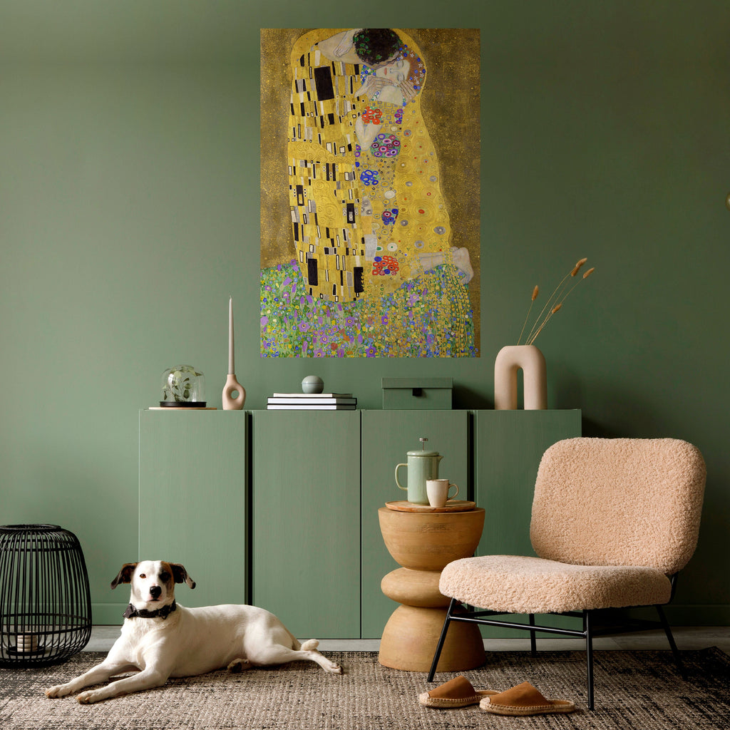 Affiche verticale autocollante THE KISS