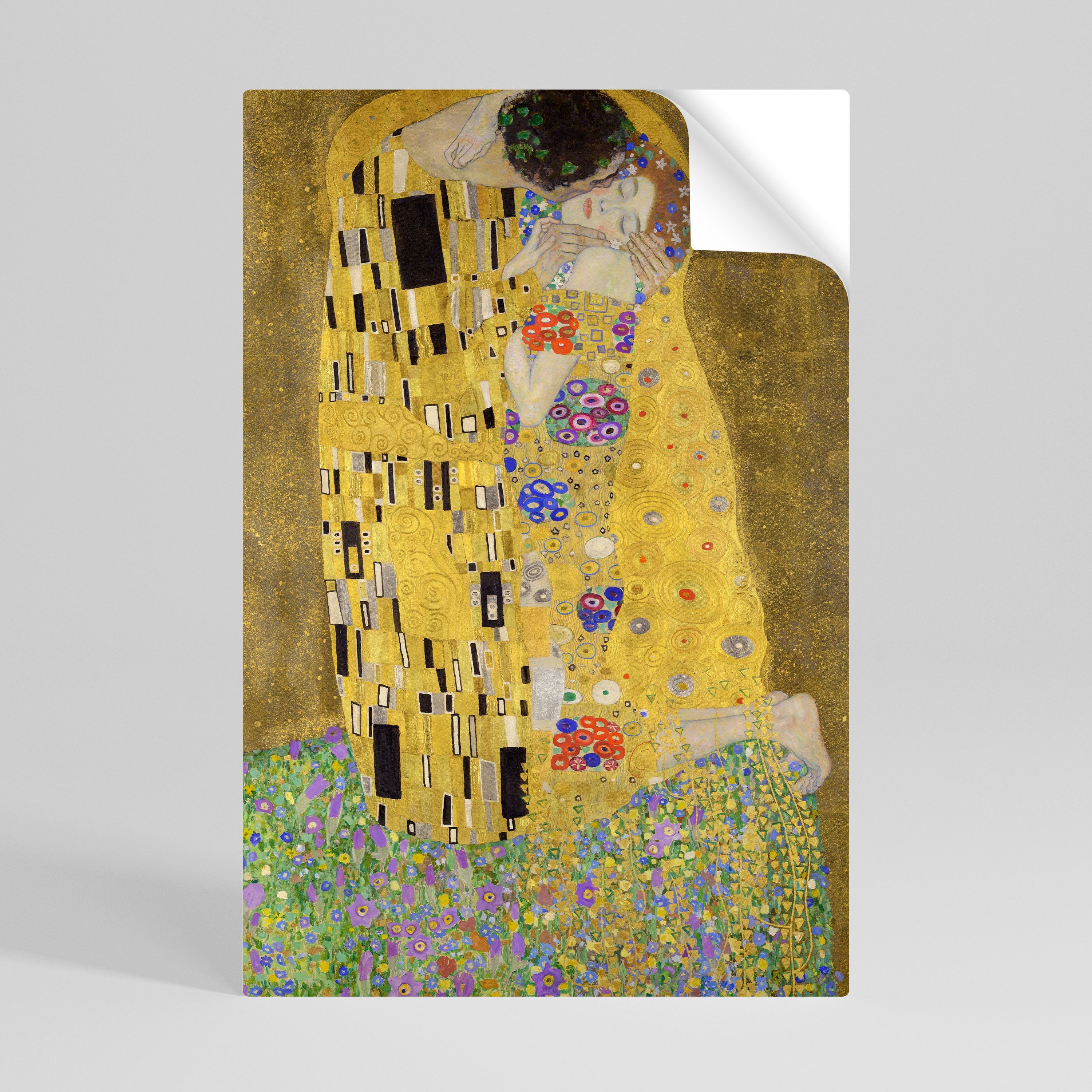 Affiche verticale autocollante THE KISS