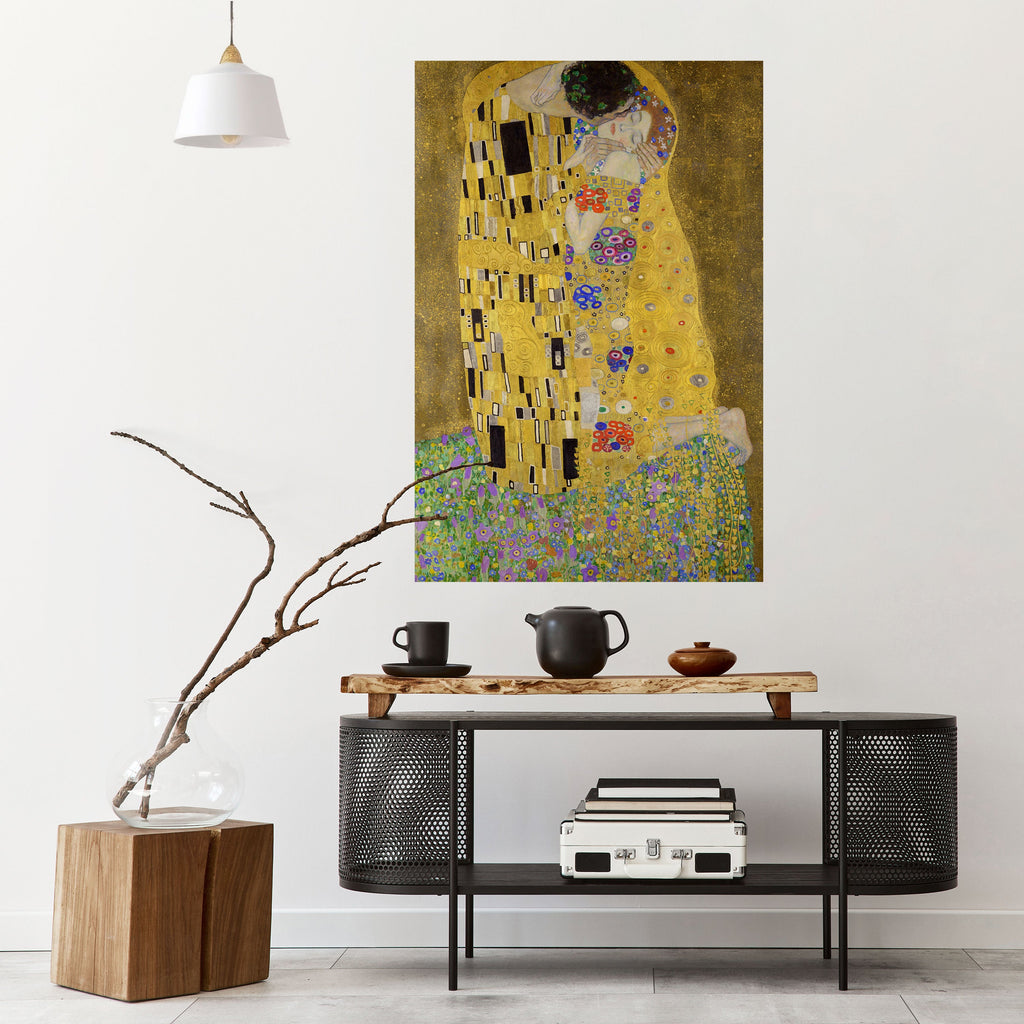 Affiche verticale autocollante THE KISS