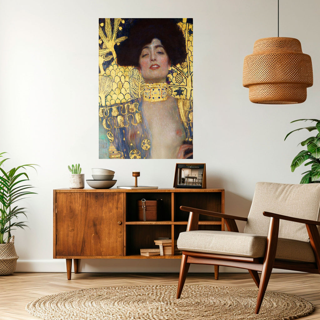 Affiche verticale autocollante JUDITH et HOLOFERNE