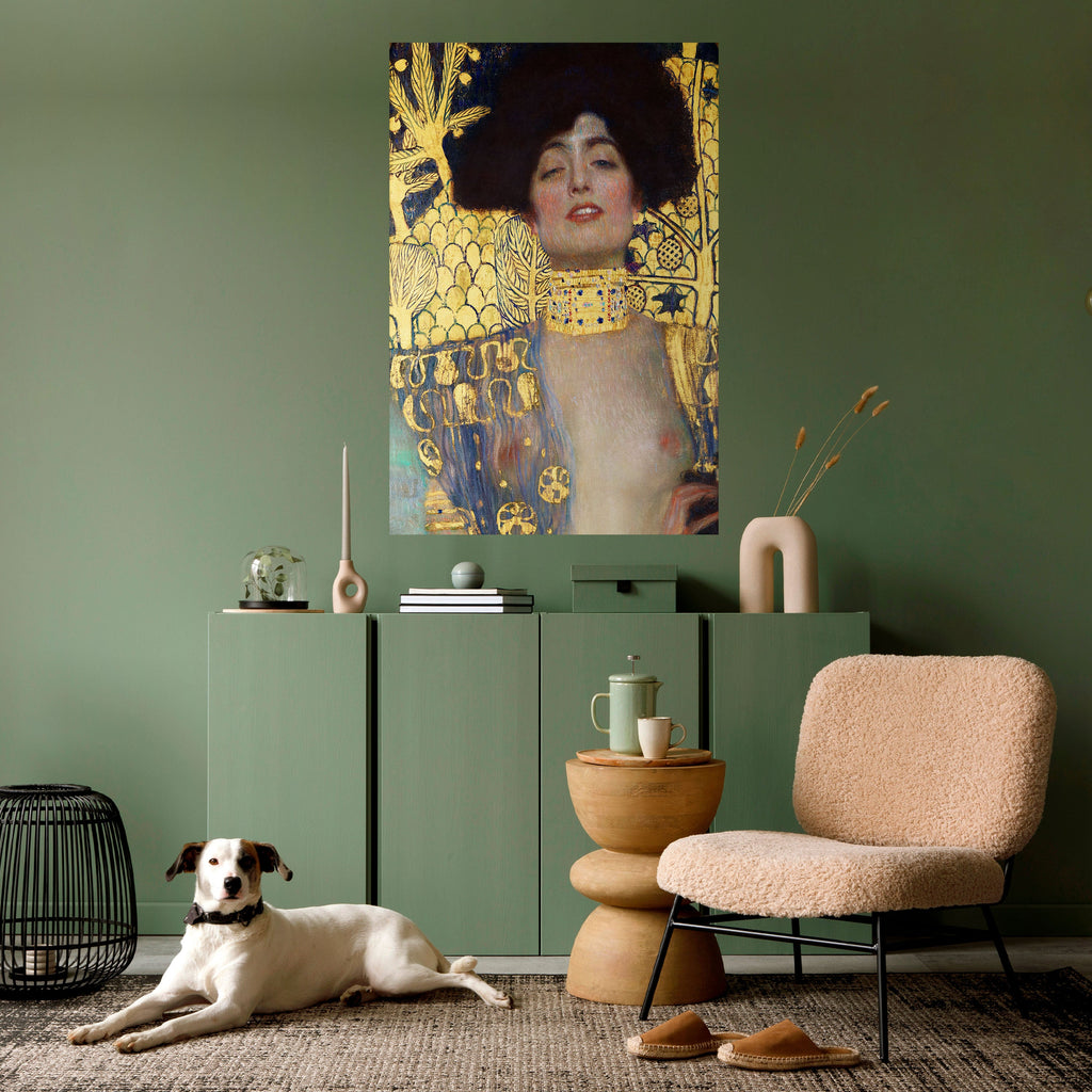 Affiche verticale autocollante JUDITH et HOLOFERNE