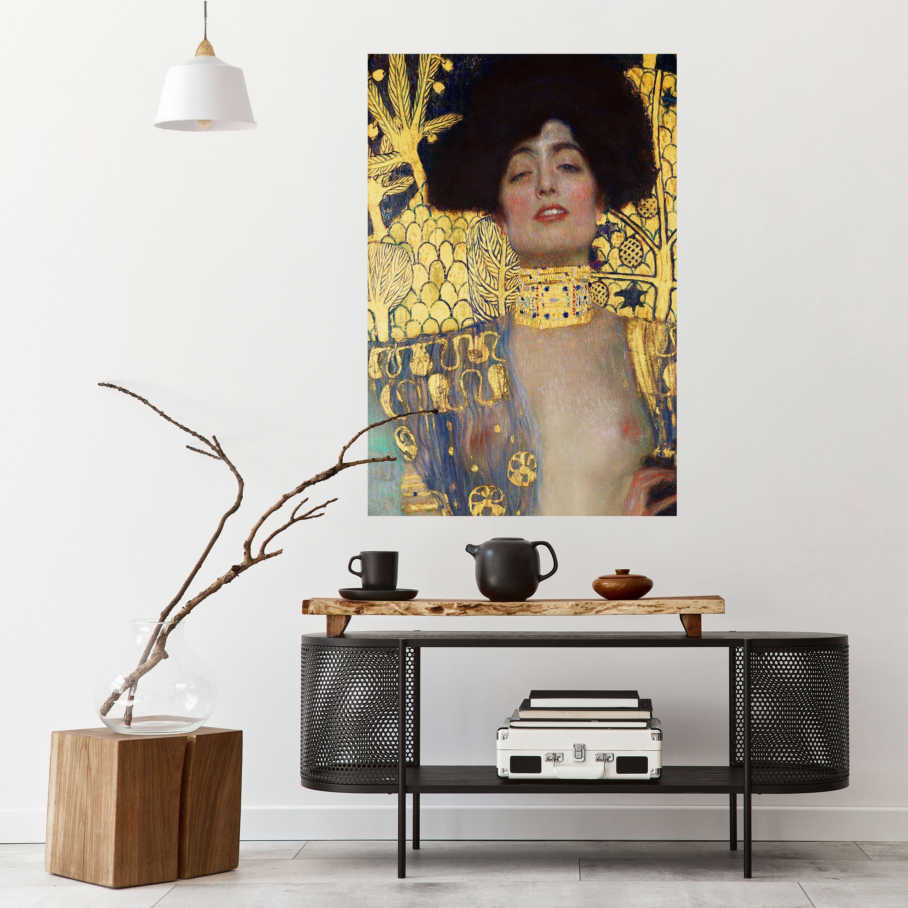 Affiche verticale autocollante JUDITH et HOLOFERNE