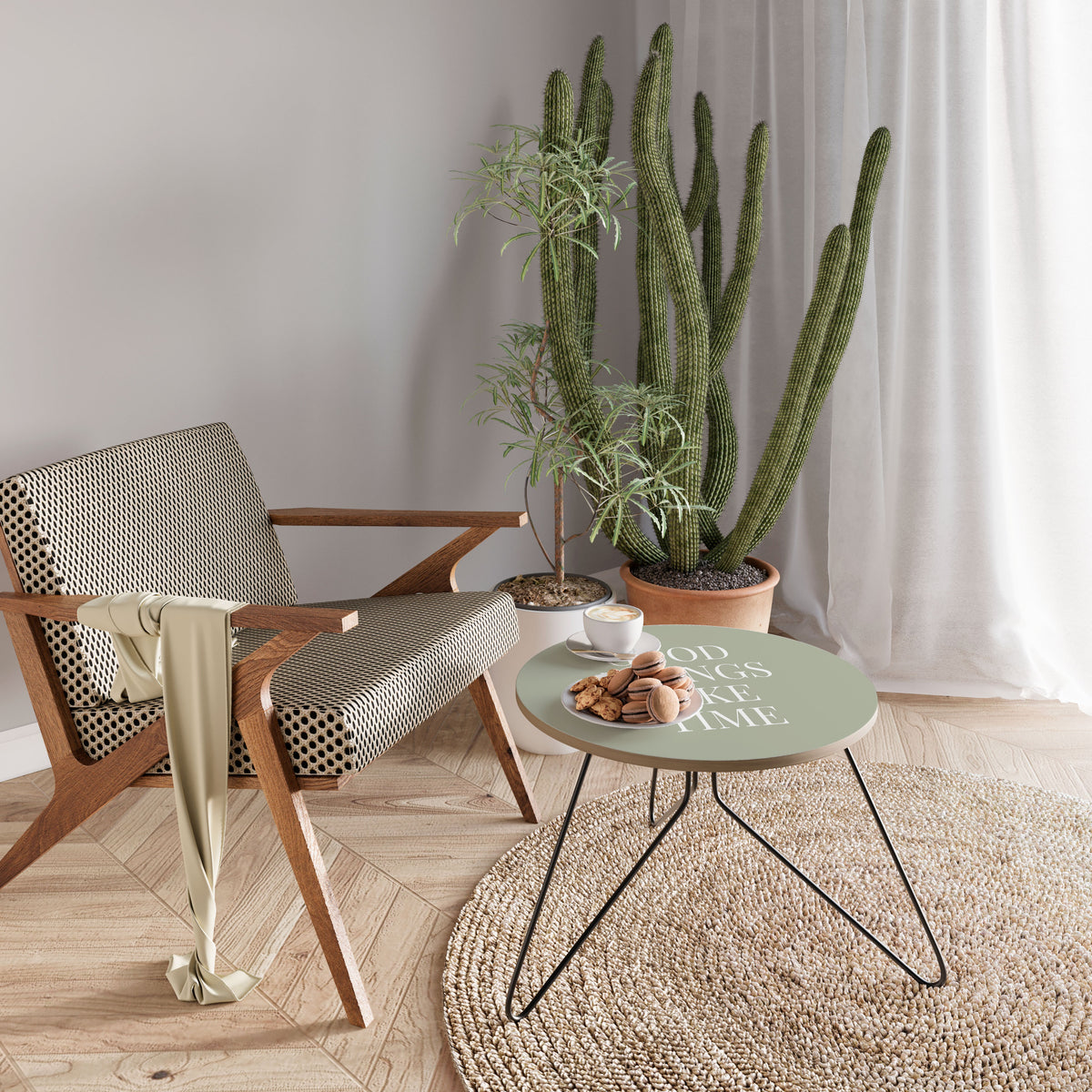 GOOD THINGS TAKE TIME Coffee Table