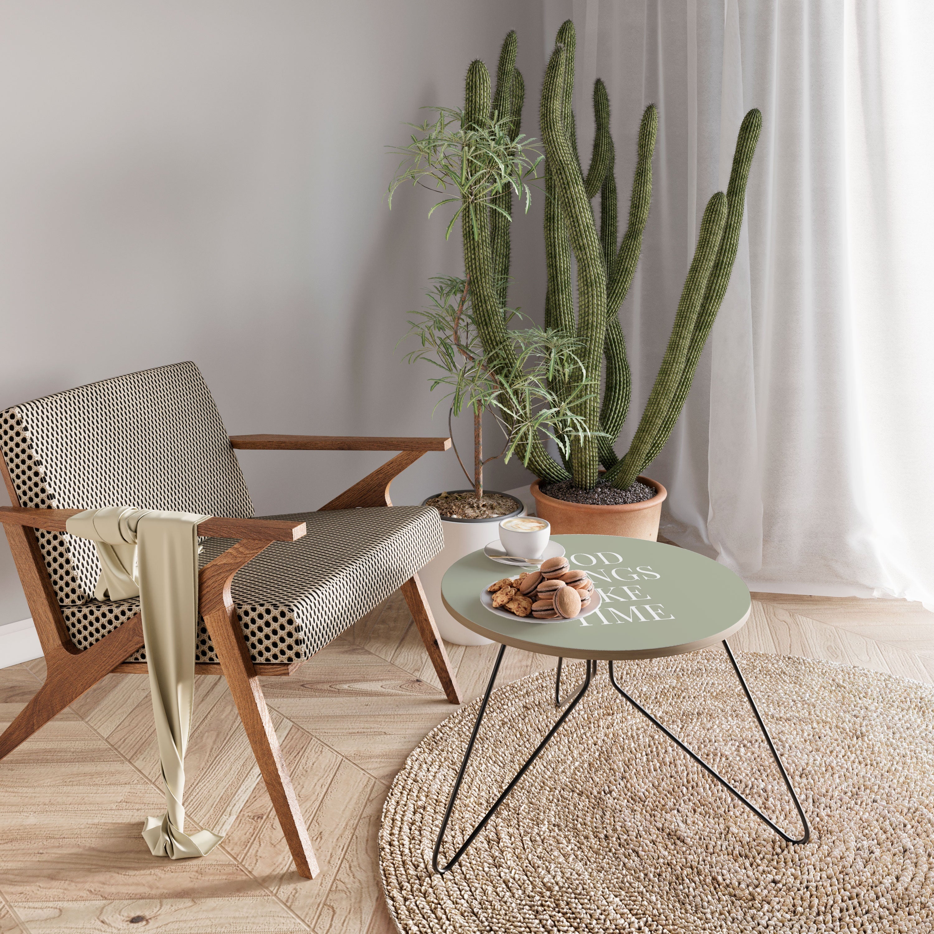 LES BONNES CHOSES PRENNENT DU TEMPS Table basse 60