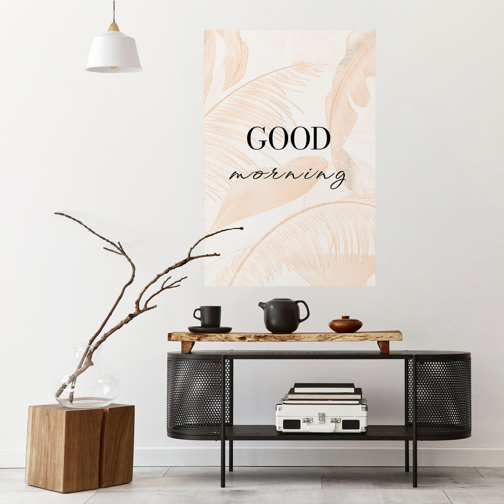Affiche verticale autocollante MORNING MIST MAGIC