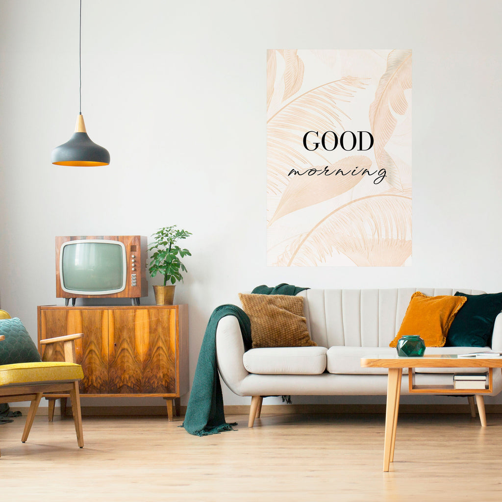 Affiche verticale autocollante MORNING MIST MAGIC