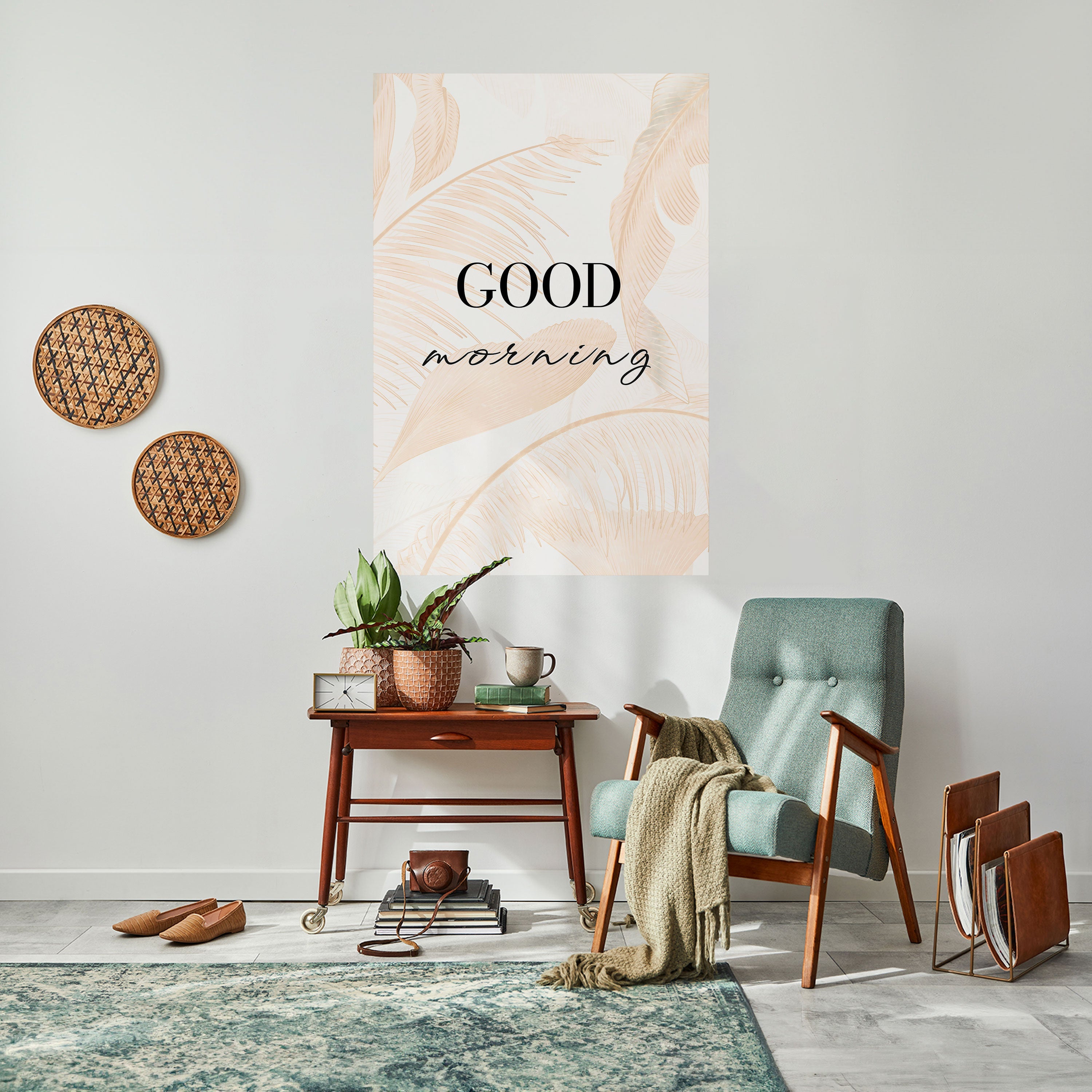 Affiche verticale autocollante MORNING MIST MAGIC