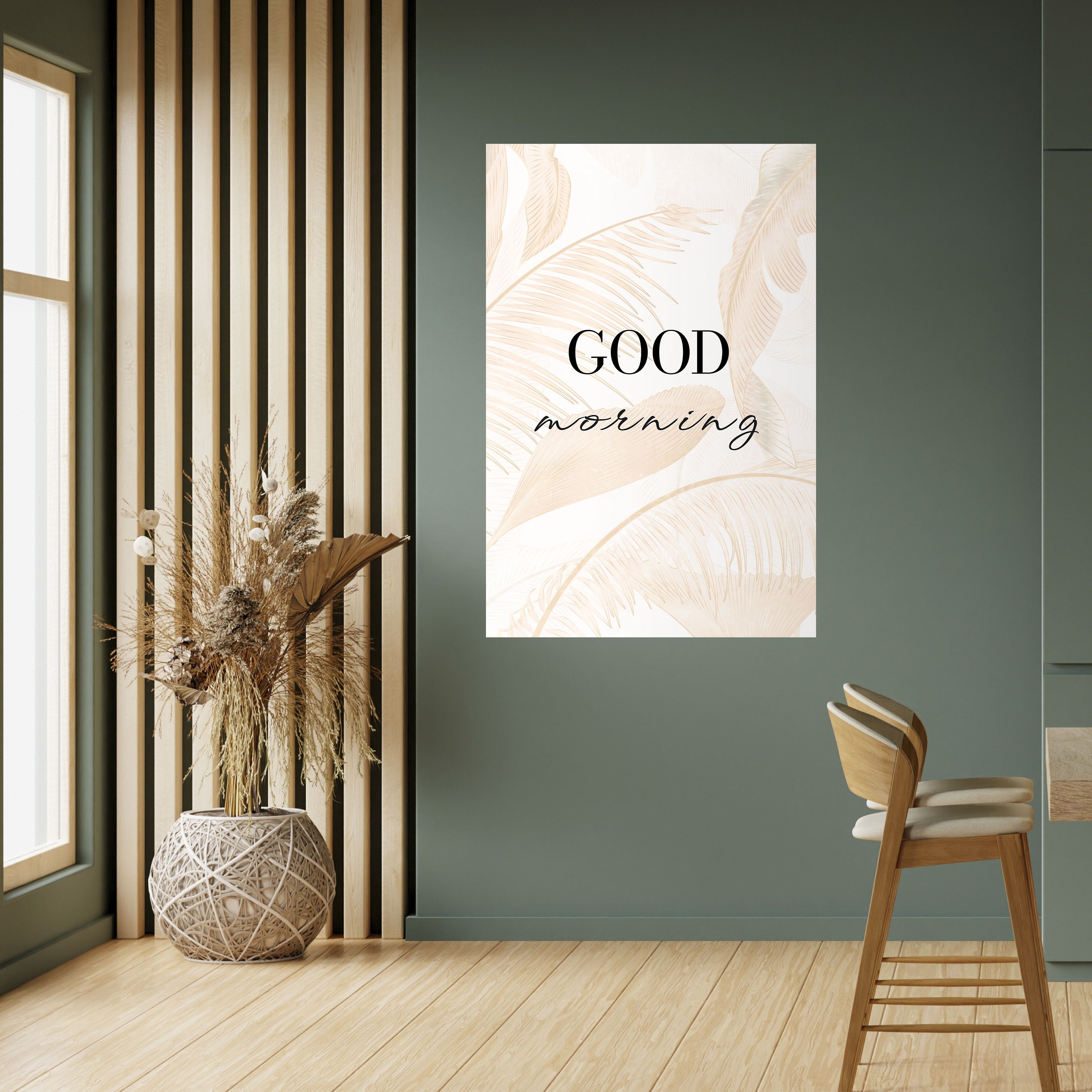 Affiche verticale autocollante MORNING MIST MAGIC