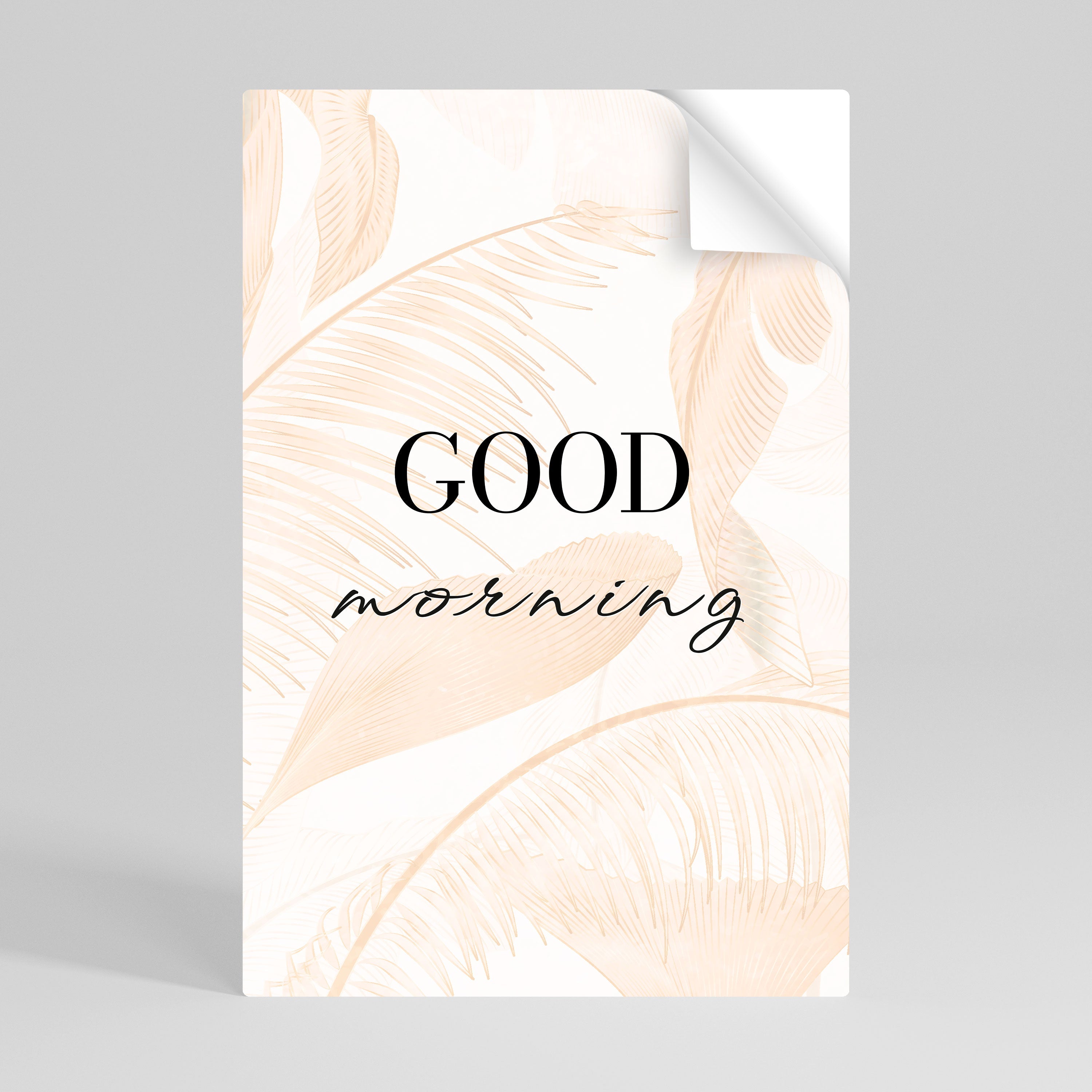 Affiche verticale autocollante MORNING MIST MAGIC