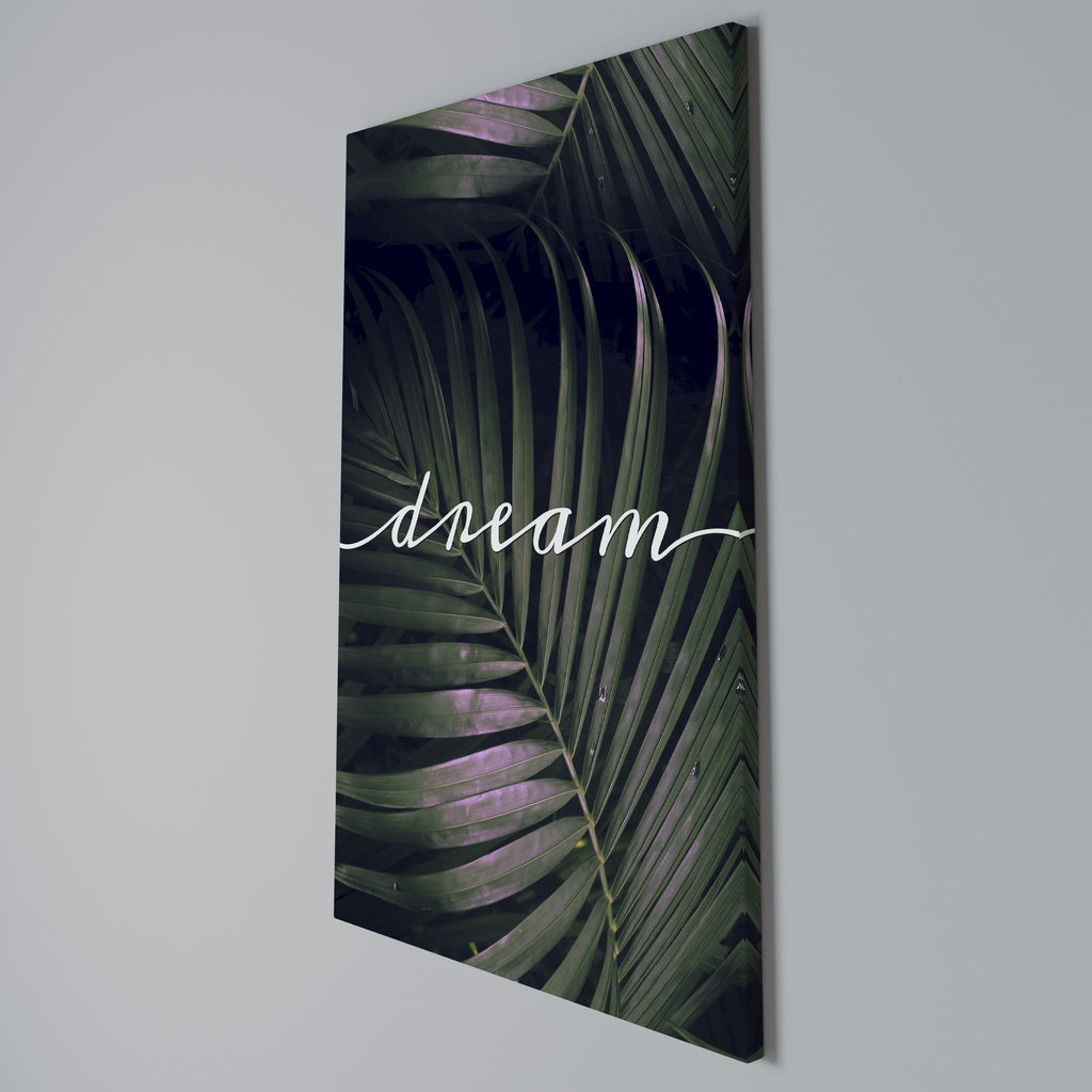 LUSH DREAMSCAPE Vertical Canvas Print