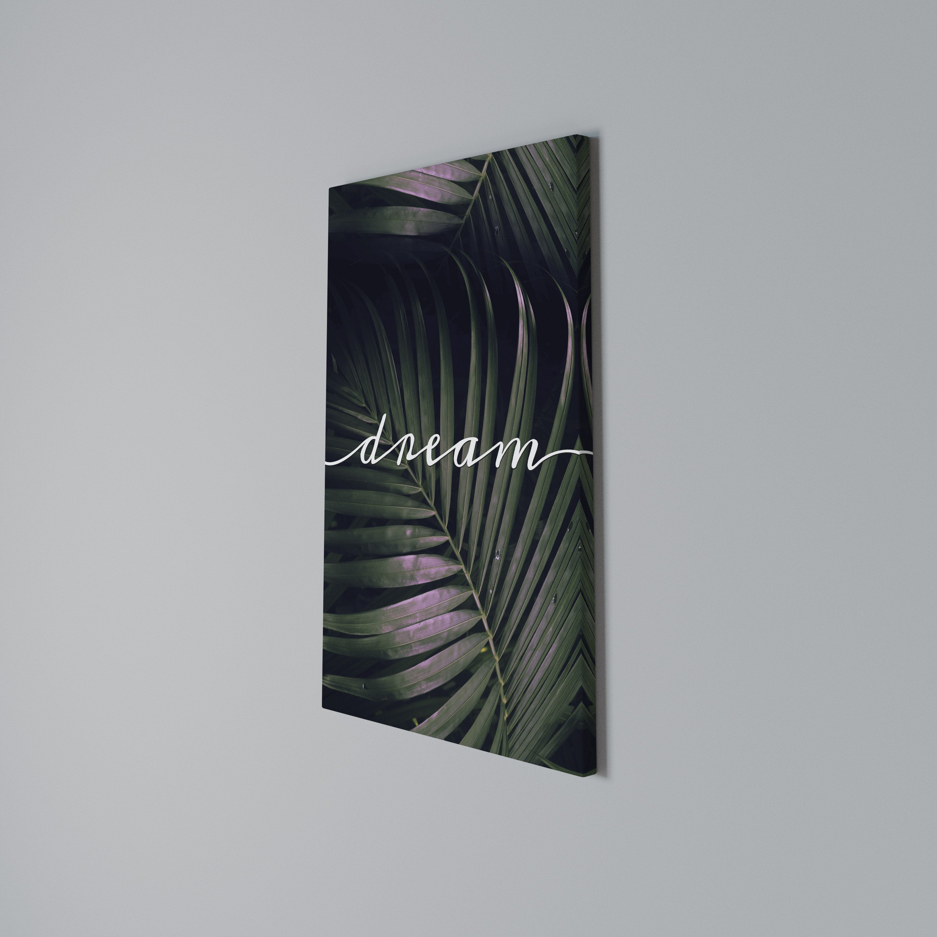 LUSH DREAMSCAPE Vertical Canvas Print