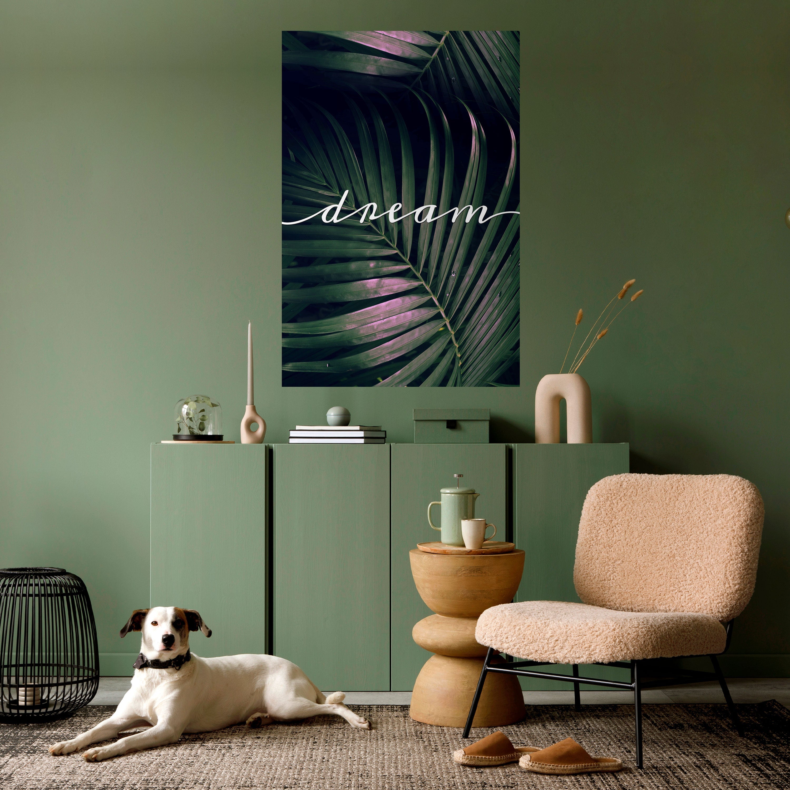 Affiche verticale autocollante LUSH DREAMSCAPE