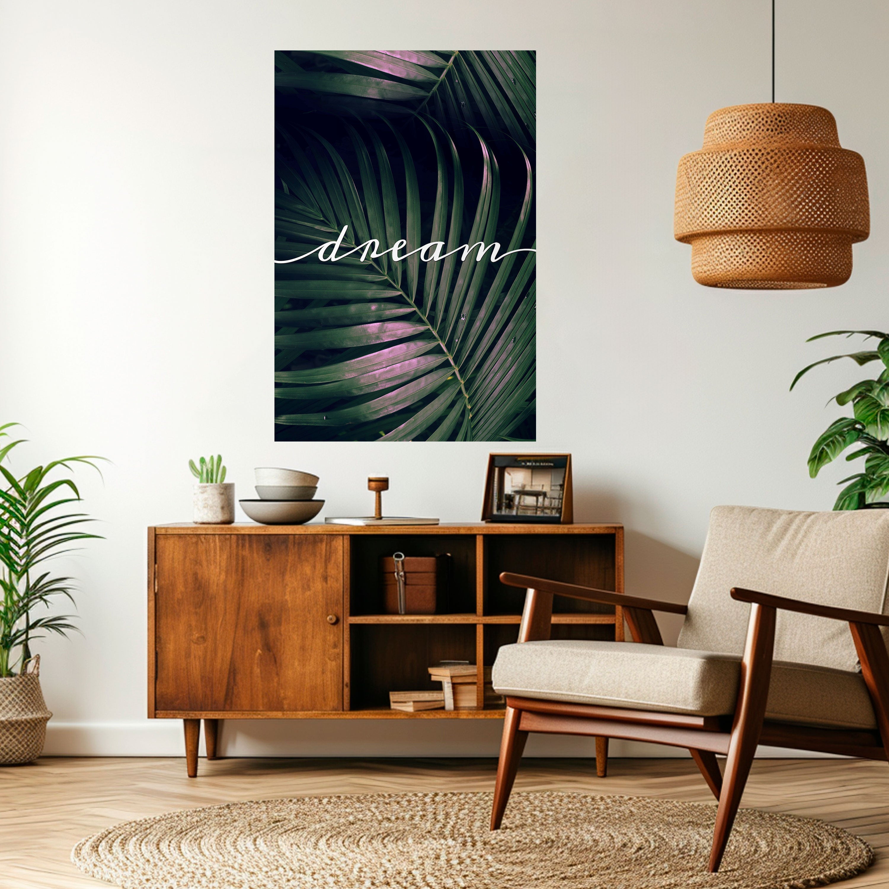 Affiche verticale autocollante LUSH DREAMSCAPE