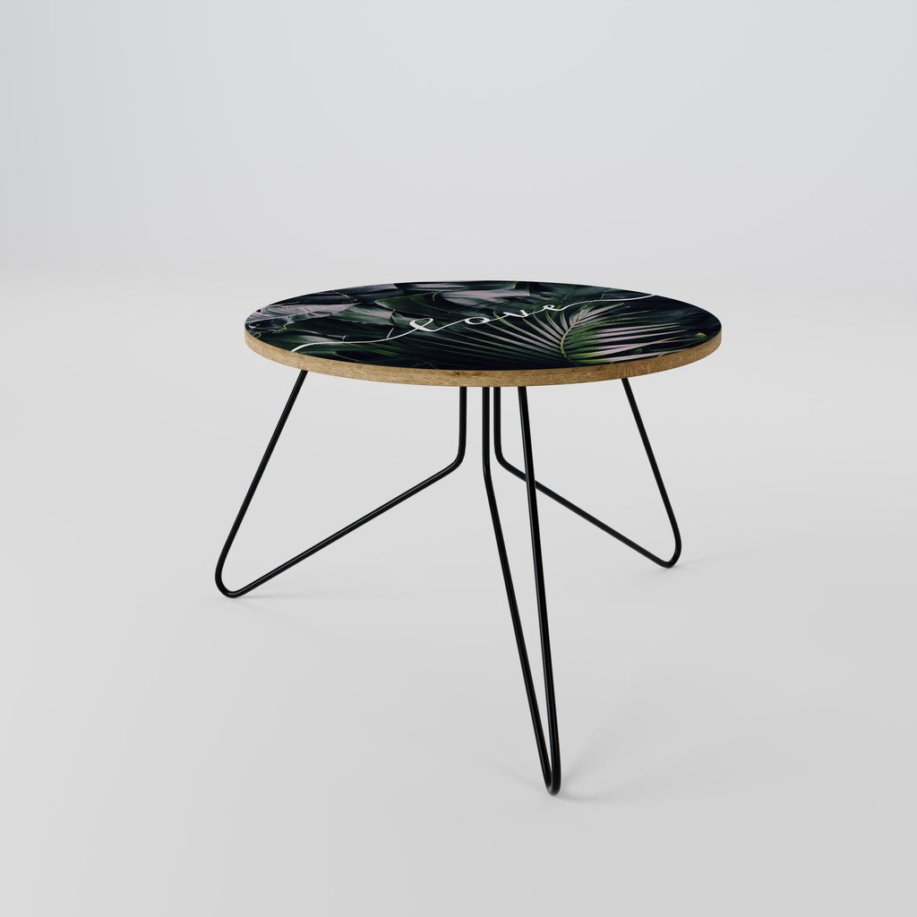 Table basse LOVE IN LEAVES 60