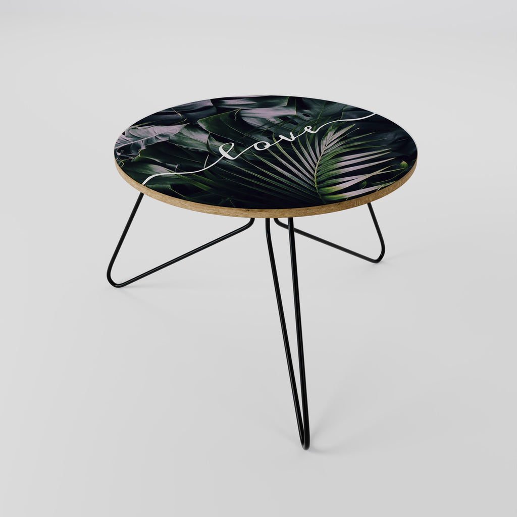 Table basse LOVE IN LEAVES 60