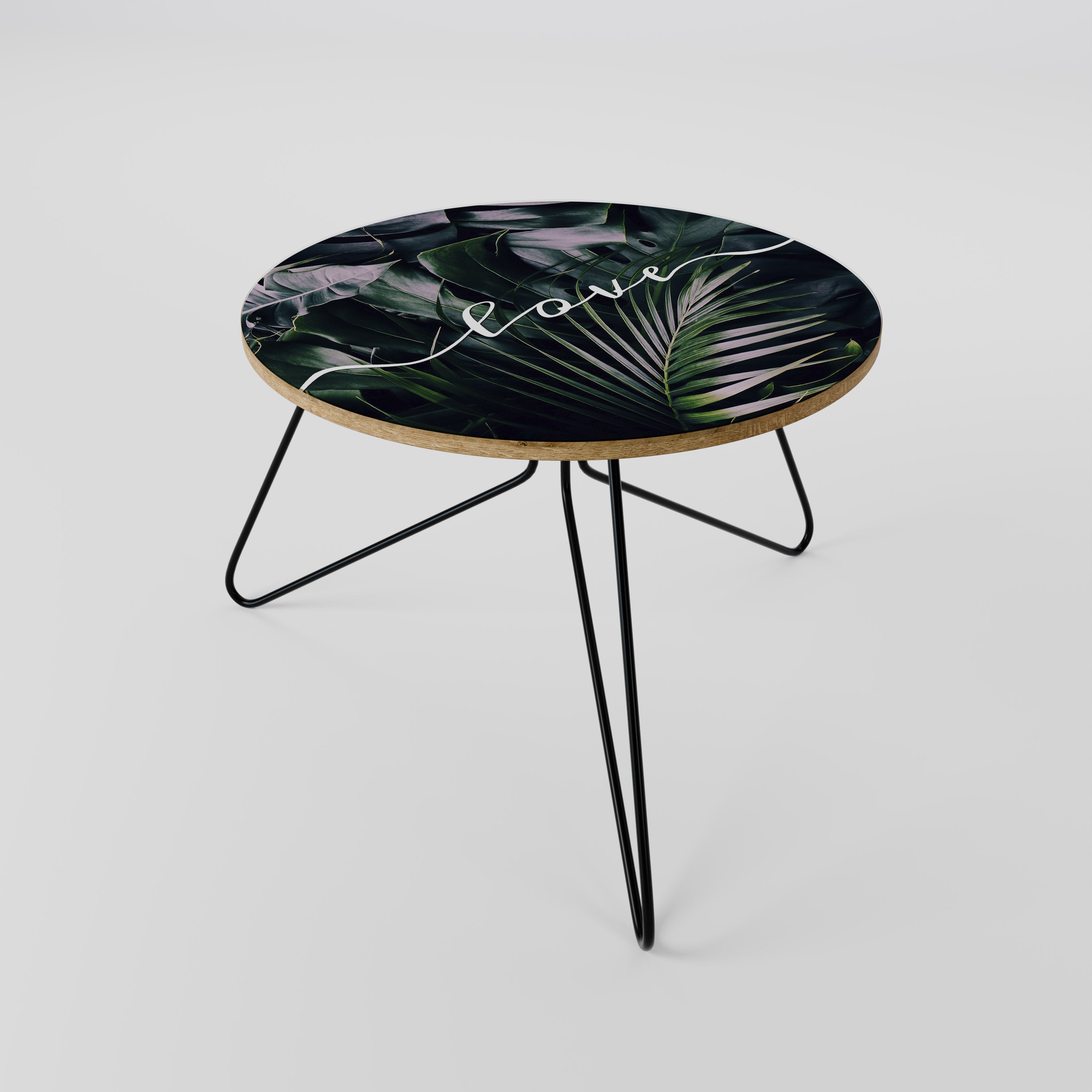 Table basse LOVE IN LEAVES 60