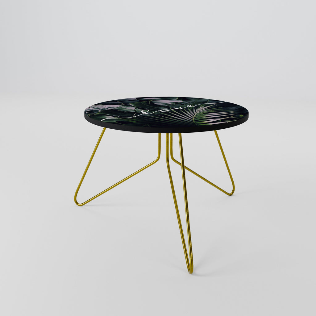 Table basse LOVE IN LEAVES 60