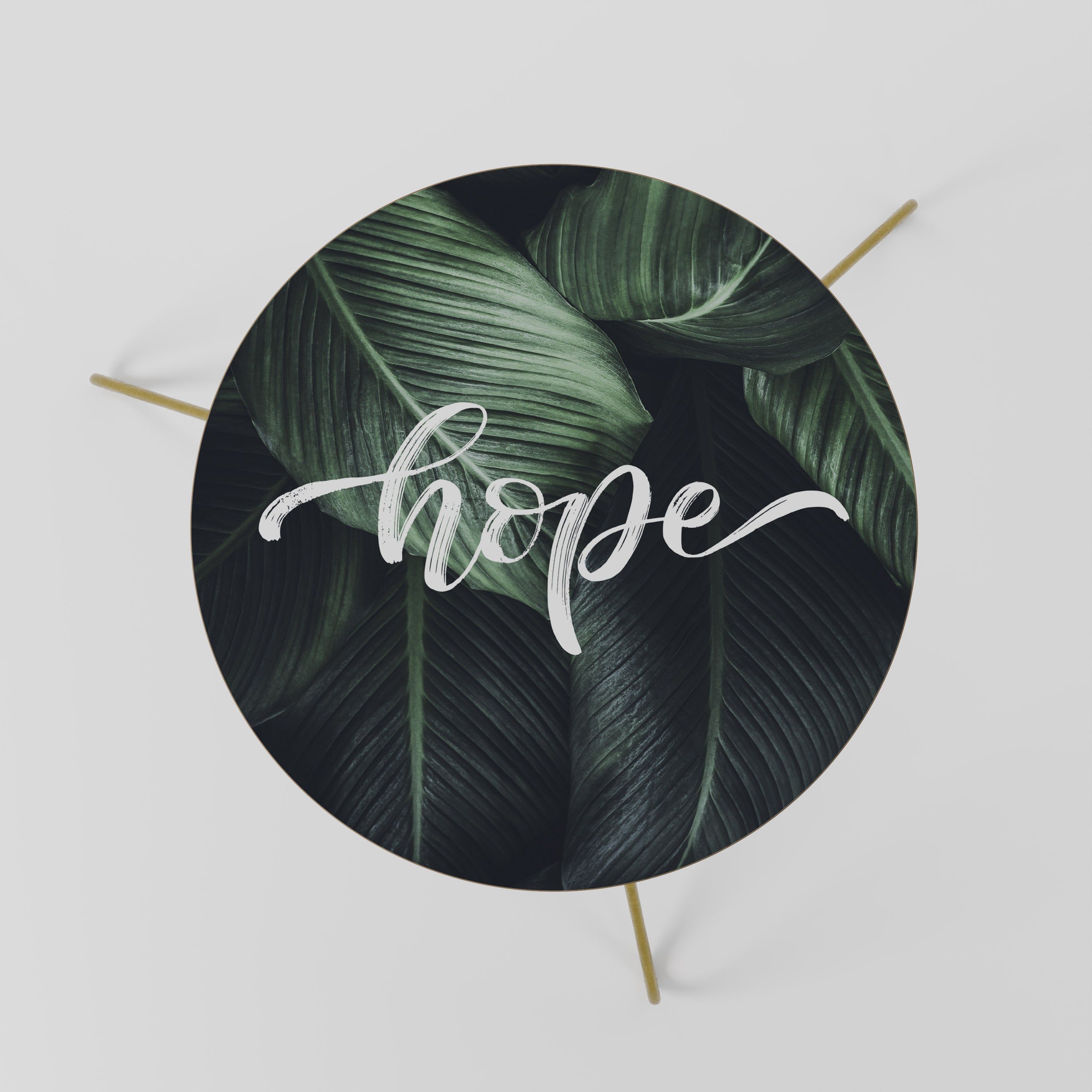 Table basse GREEN WHISPERS OF HOPE 60