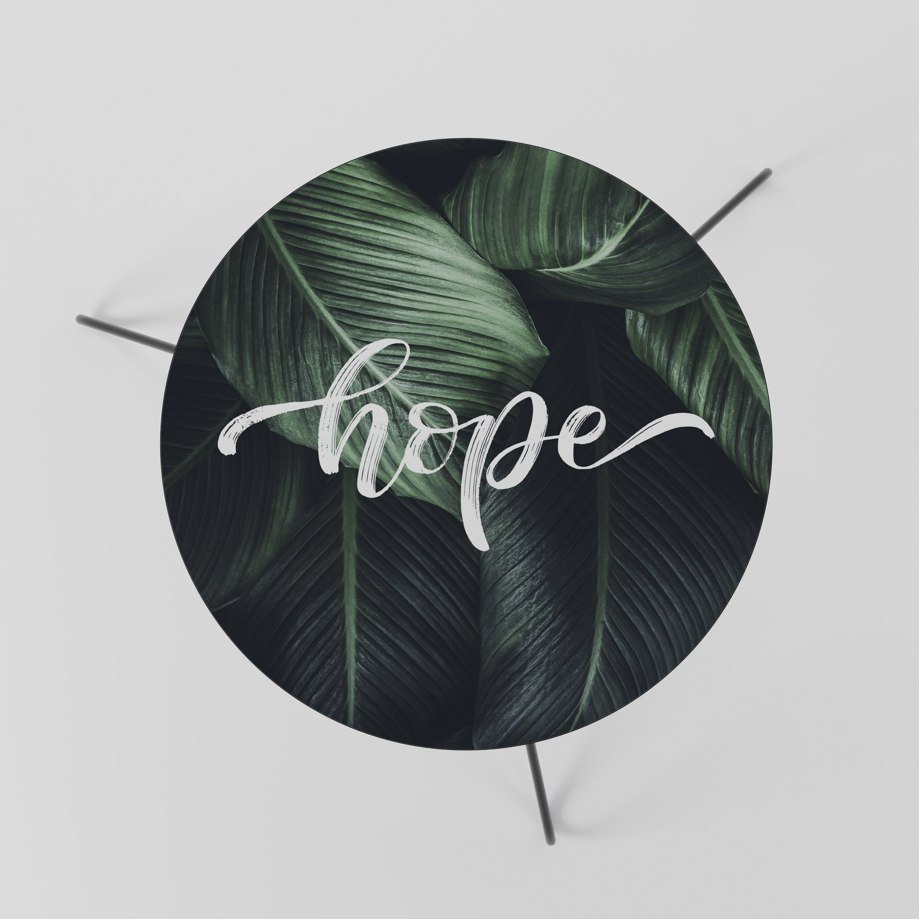 Table basse GREEN WHISPERS OF HOPE 60