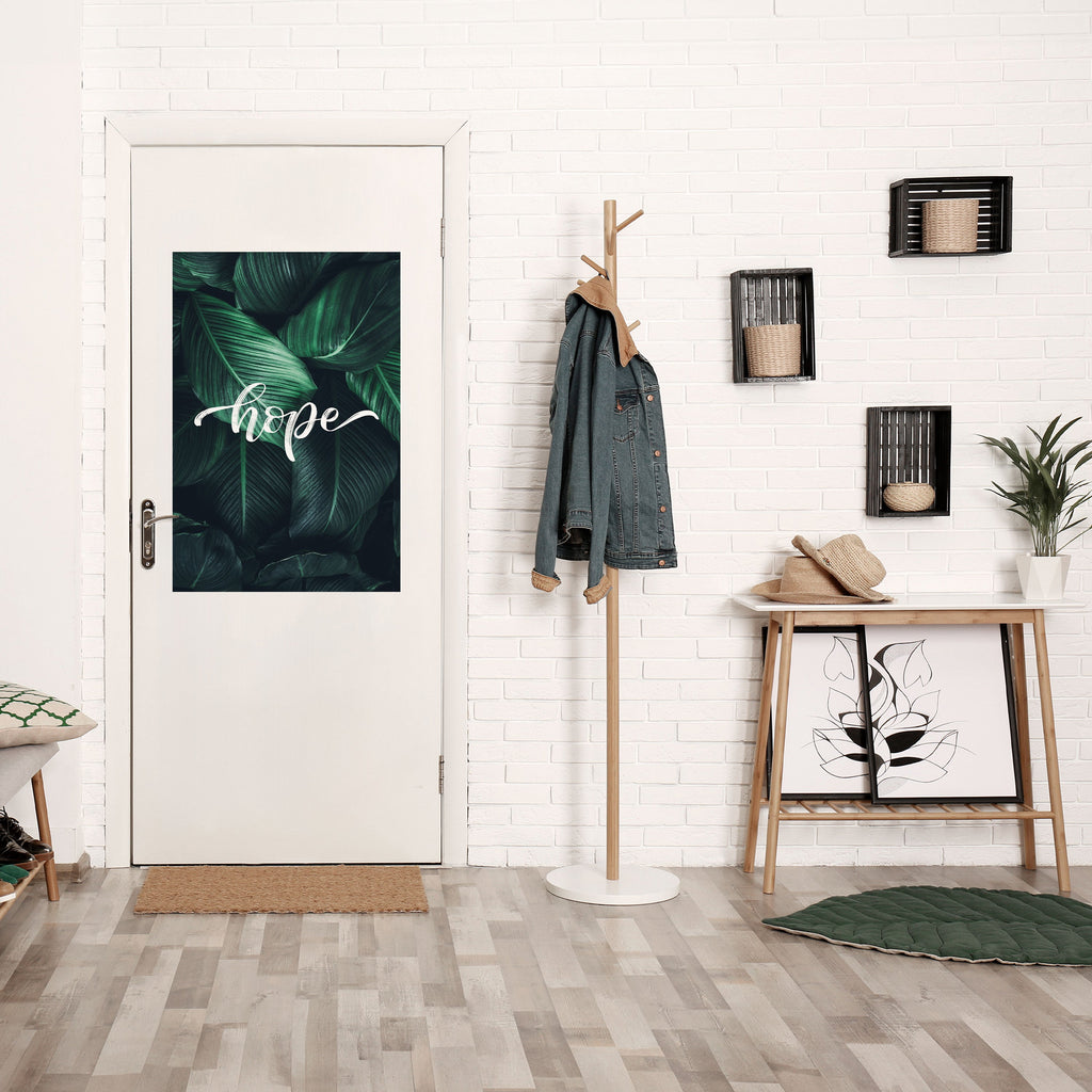 Affiche verticale autocollante « GREEN WHISPERS OF HOPE »