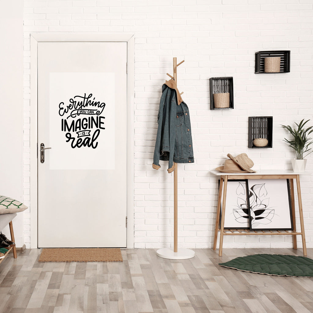 LES RÊVES DEVIENNENT RÉALITÉ Affiche verticale autocollante