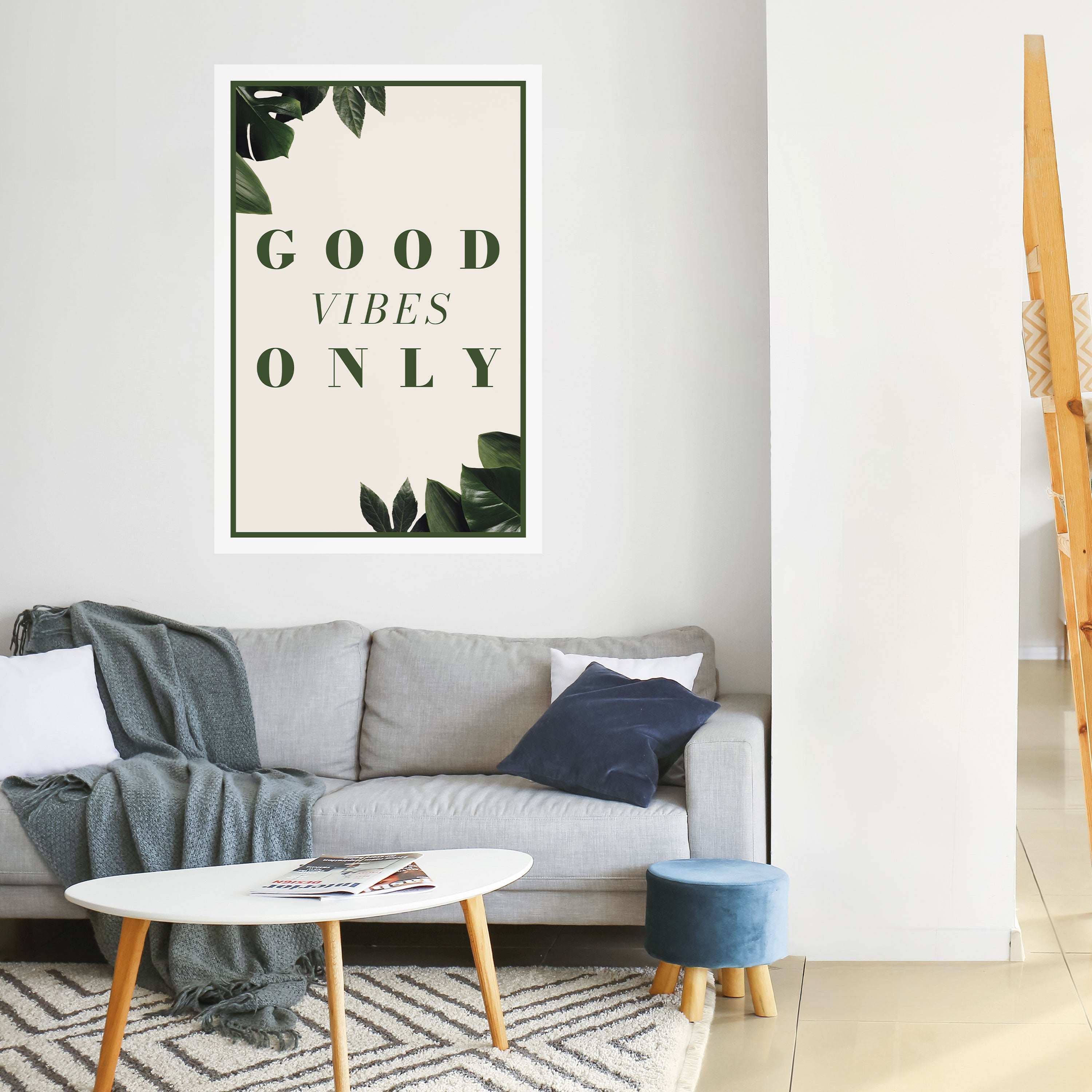 Affiche verticale autocollante L'ÉNERGIE POSITIVE DE LA NATURE