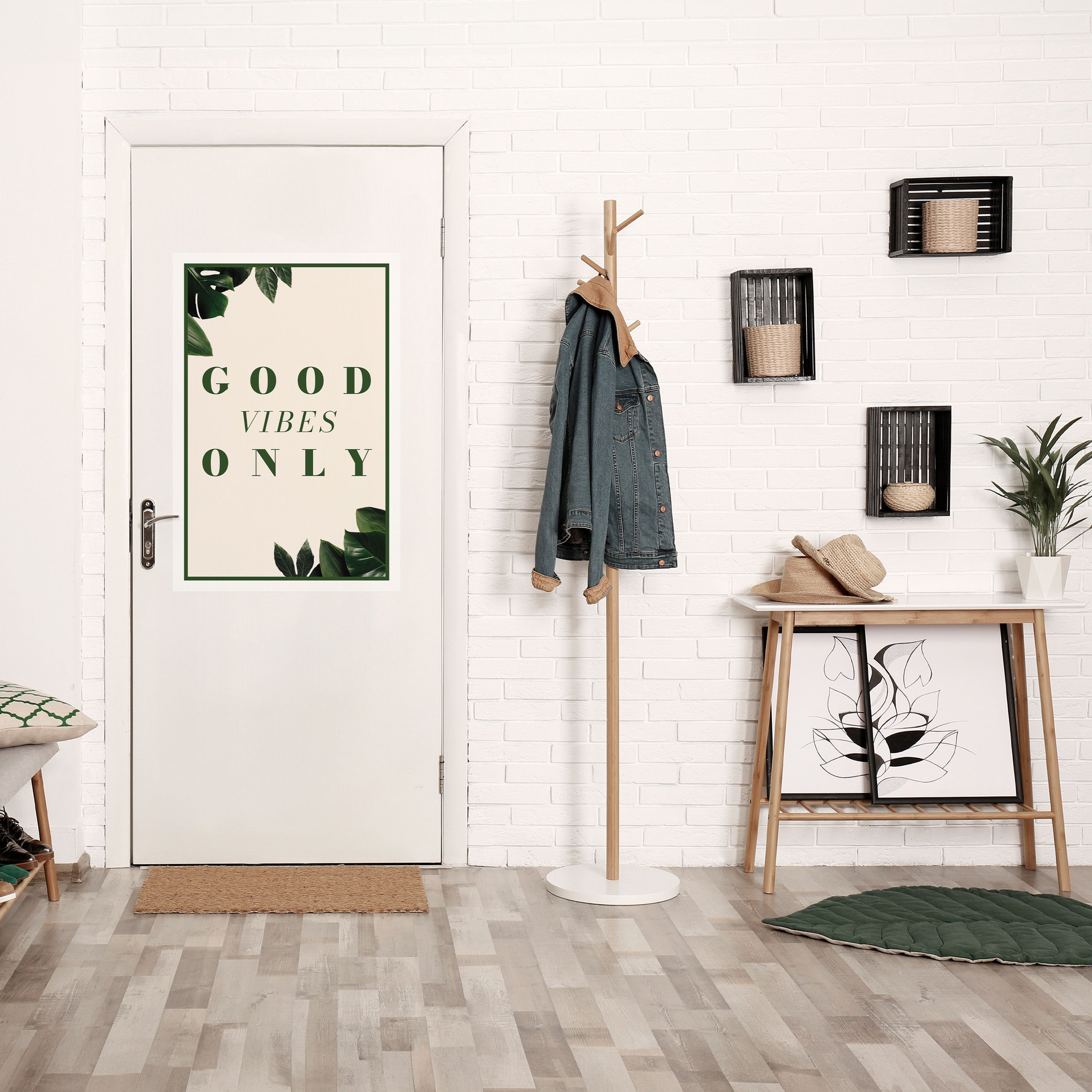 Affiche verticale autocollante L'ÉNERGIE POSITIVE DE LA NATURE