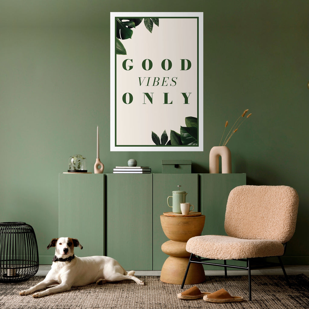 Affiche verticale autocollante L'ÉNERGIE POSITIVE DE LA NATURE