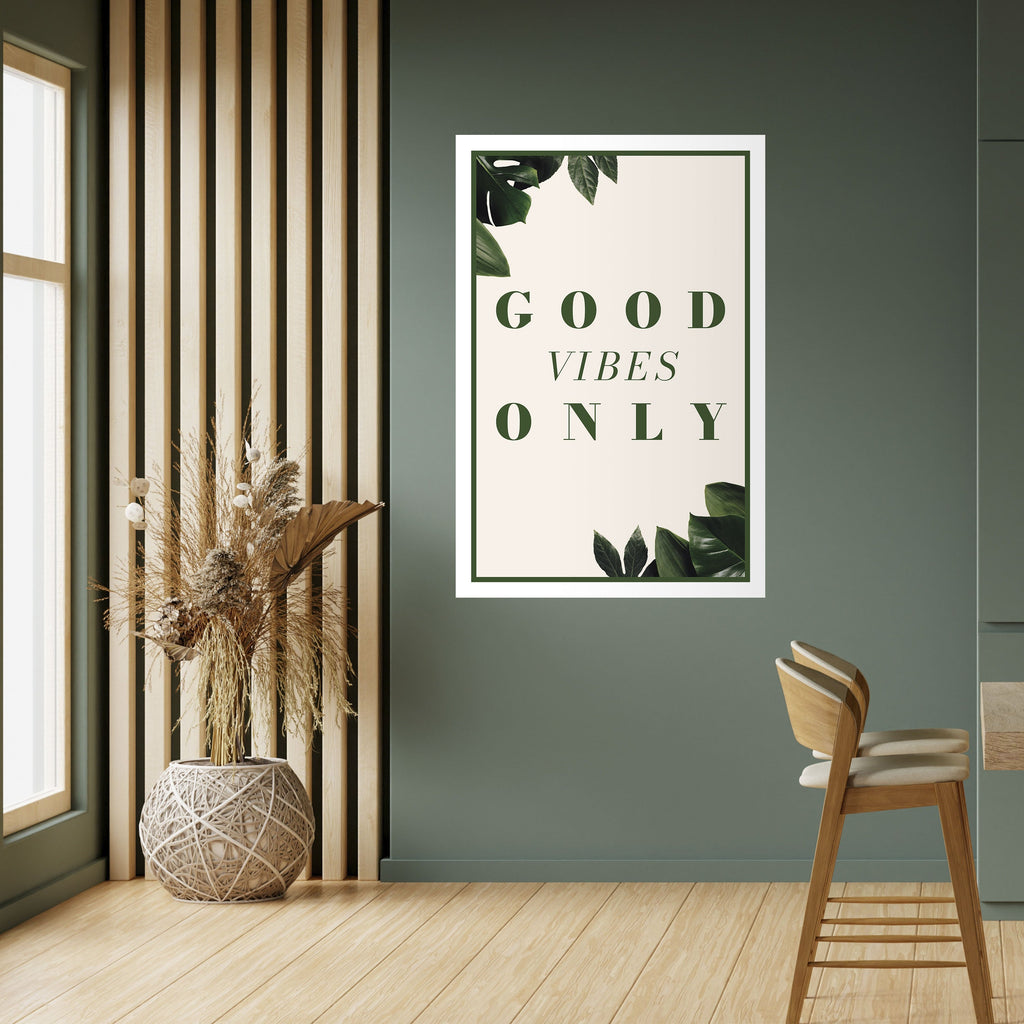 Affiche verticale autocollante L'ÉNERGIE POSITIVE DE LA NATURE