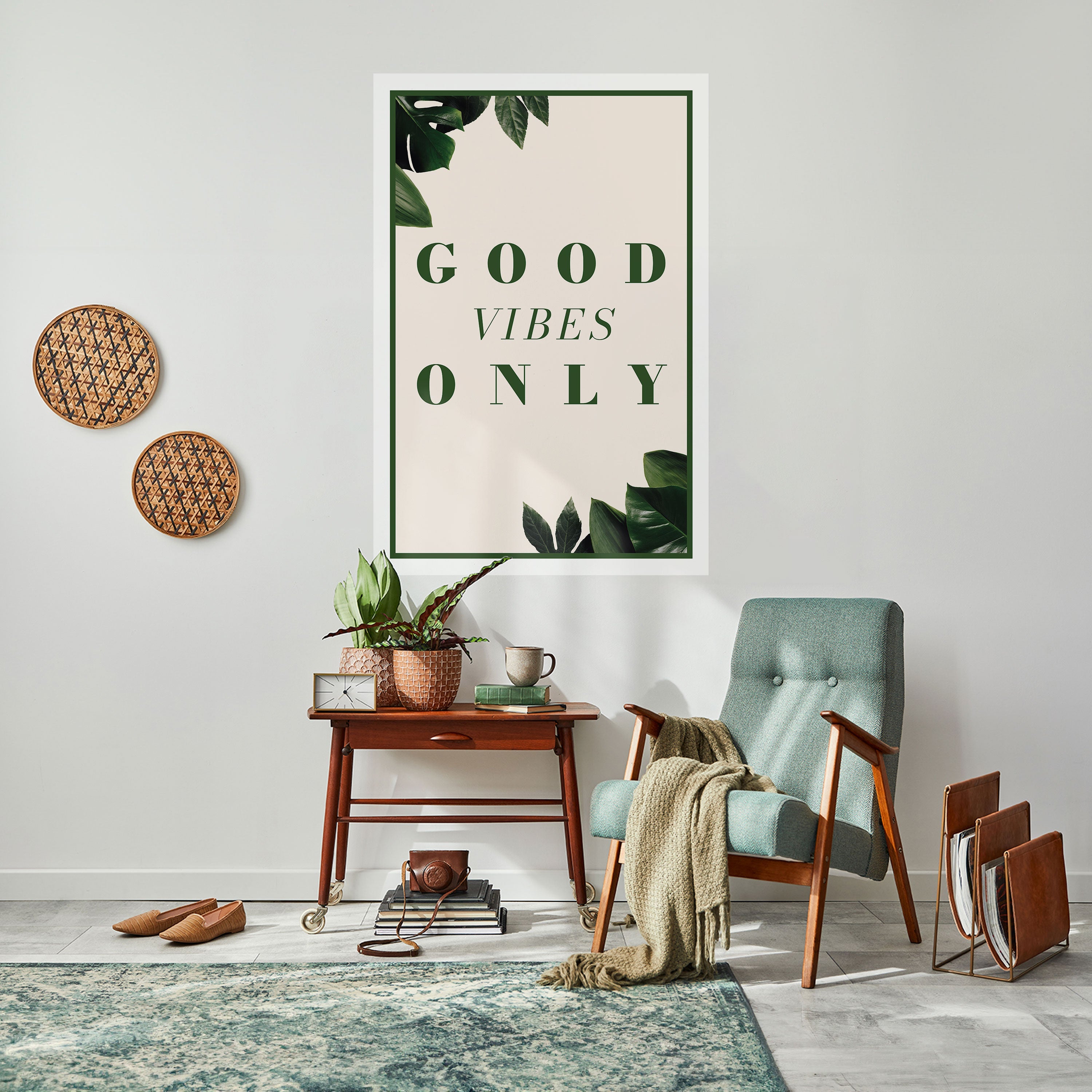 Affiche verticale autocollante L'ÉNERGIE POSITIVE DE LA NATURE