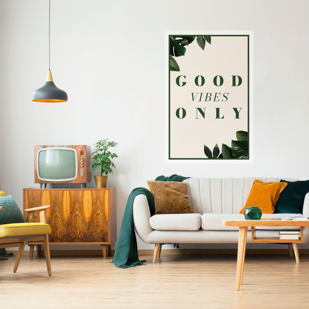 Affiche verticale autocollante L'ÉNERGIE POSITIVE DE LA NATURE