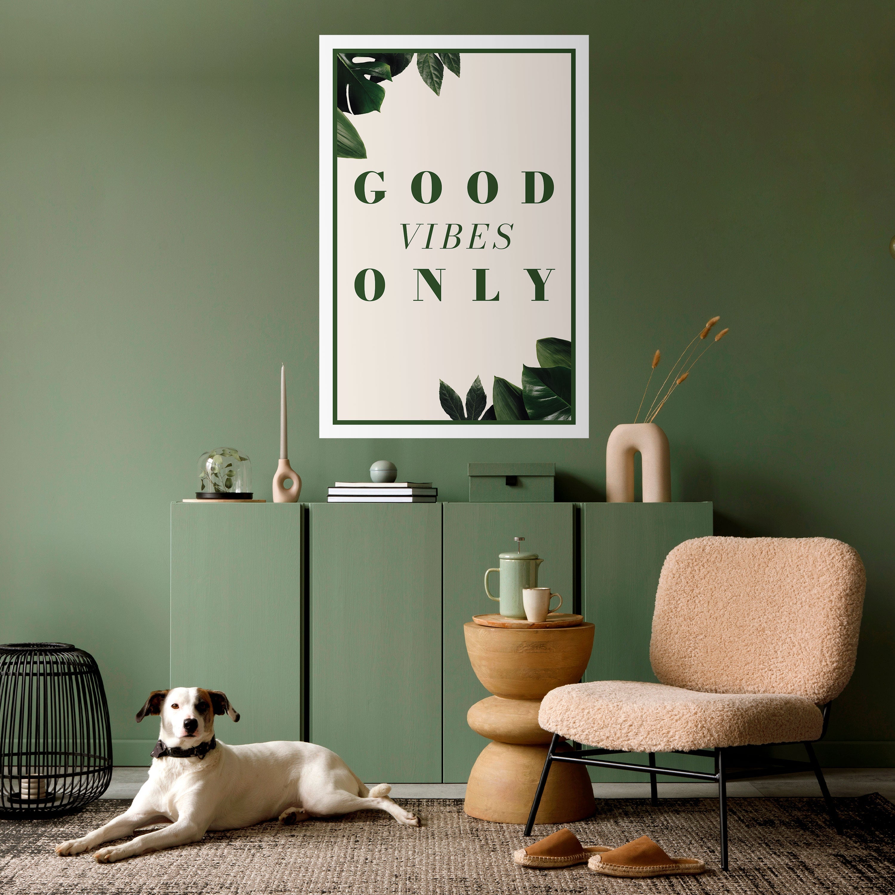 Affiche verticale autocollante L'ÉNERGIE POSITIVE DE LA NATURE