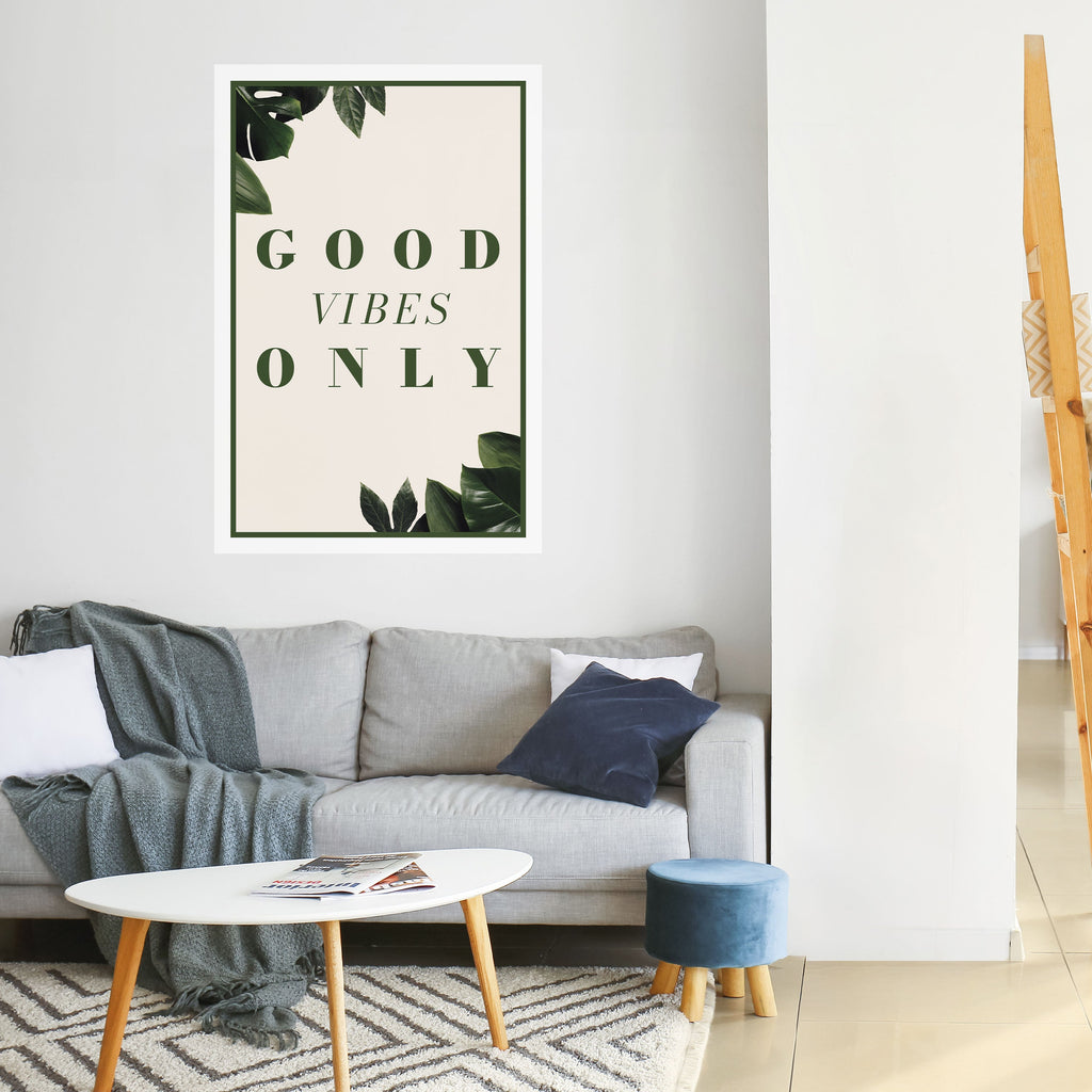 Affiche verticale autocollante L'ÉNERGIE POSITIVE DE LA NATURE