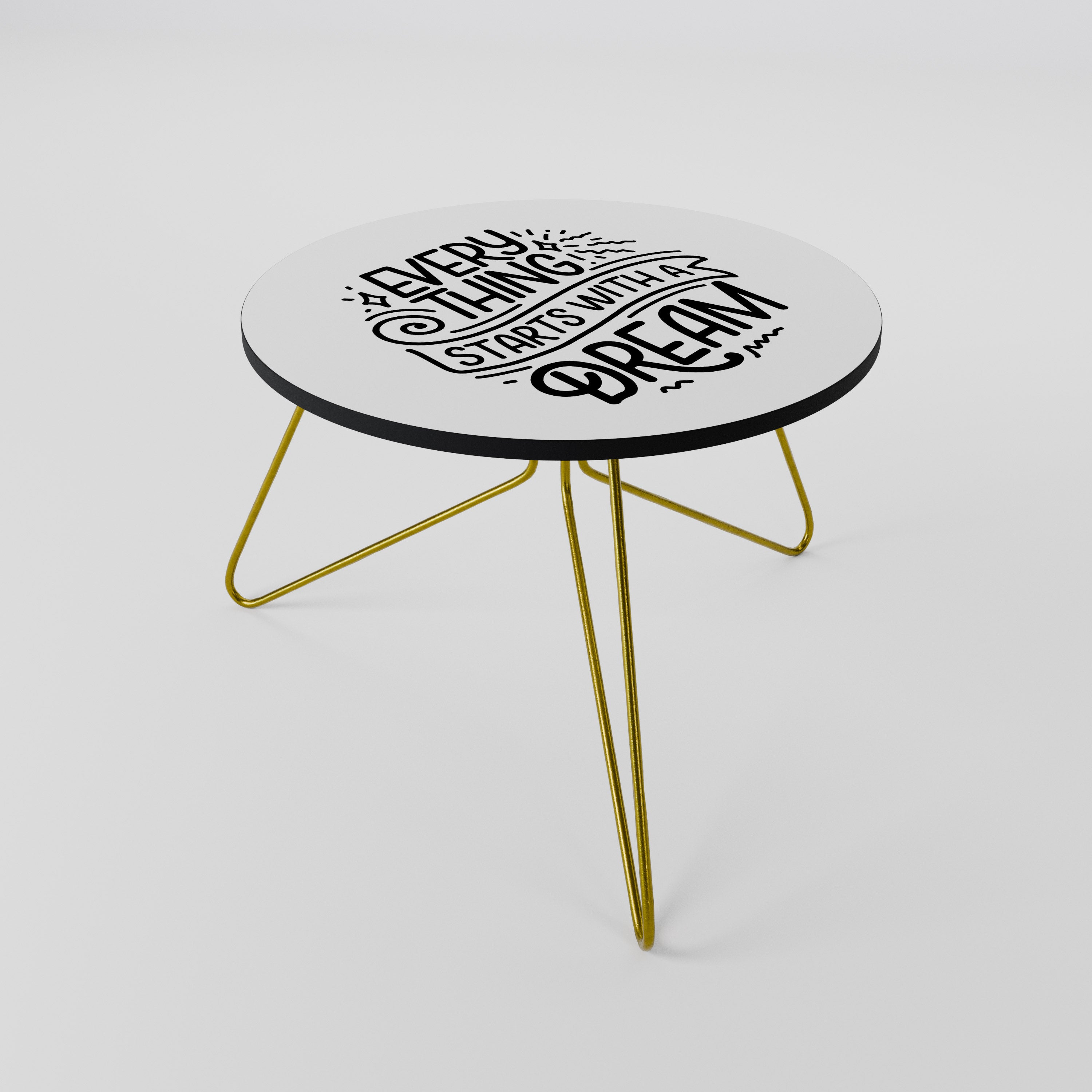 TOUT COMMENCE PAR UN RÊVE Table basse 60