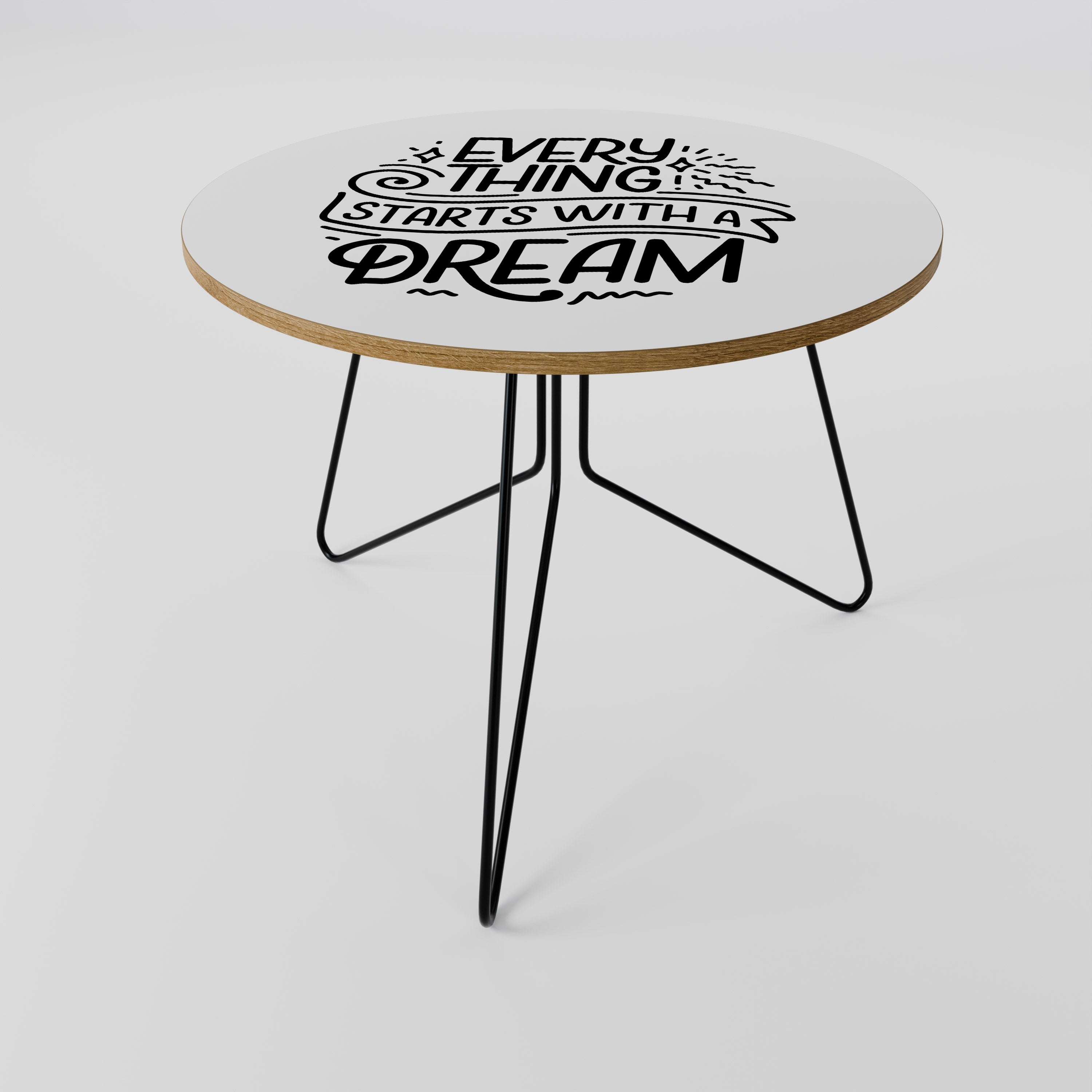 TOUT COMMENCE PAR UN RÊVE Table basse 69