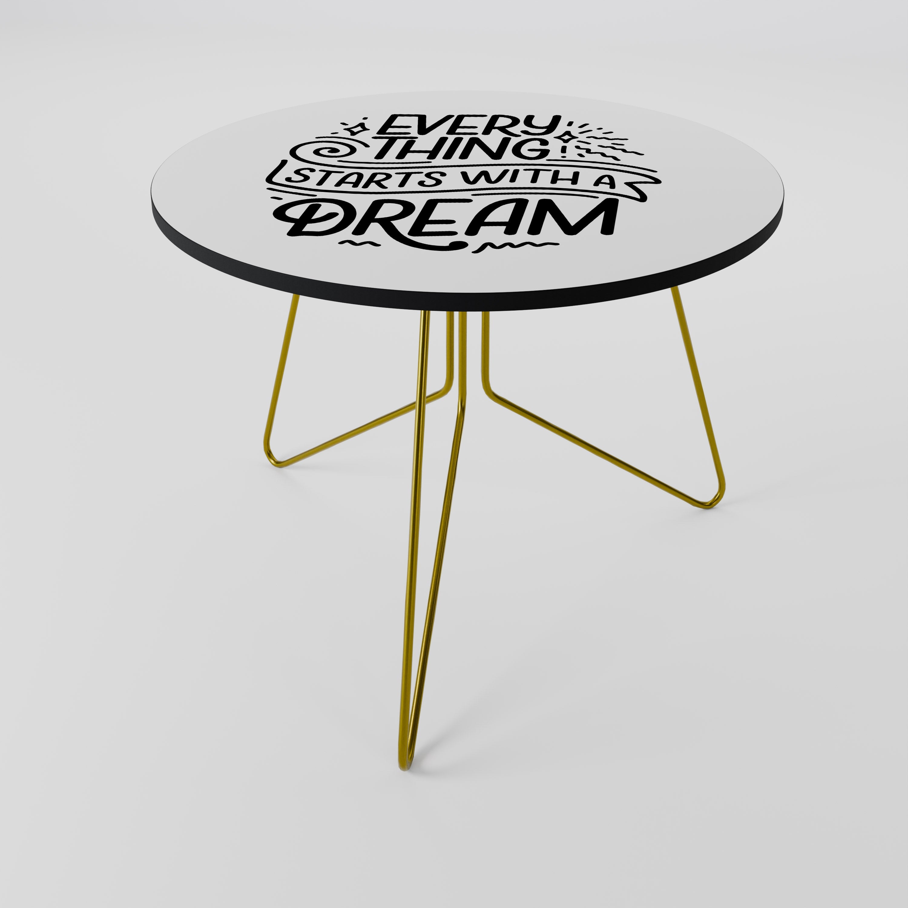 TOUT COMMENCE PAR UN RÊVE Table basse 69