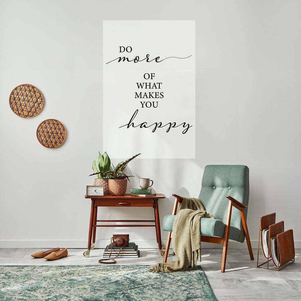 Affiche verticale autocollante « À LA RECHERCHE DE LA JOIE »