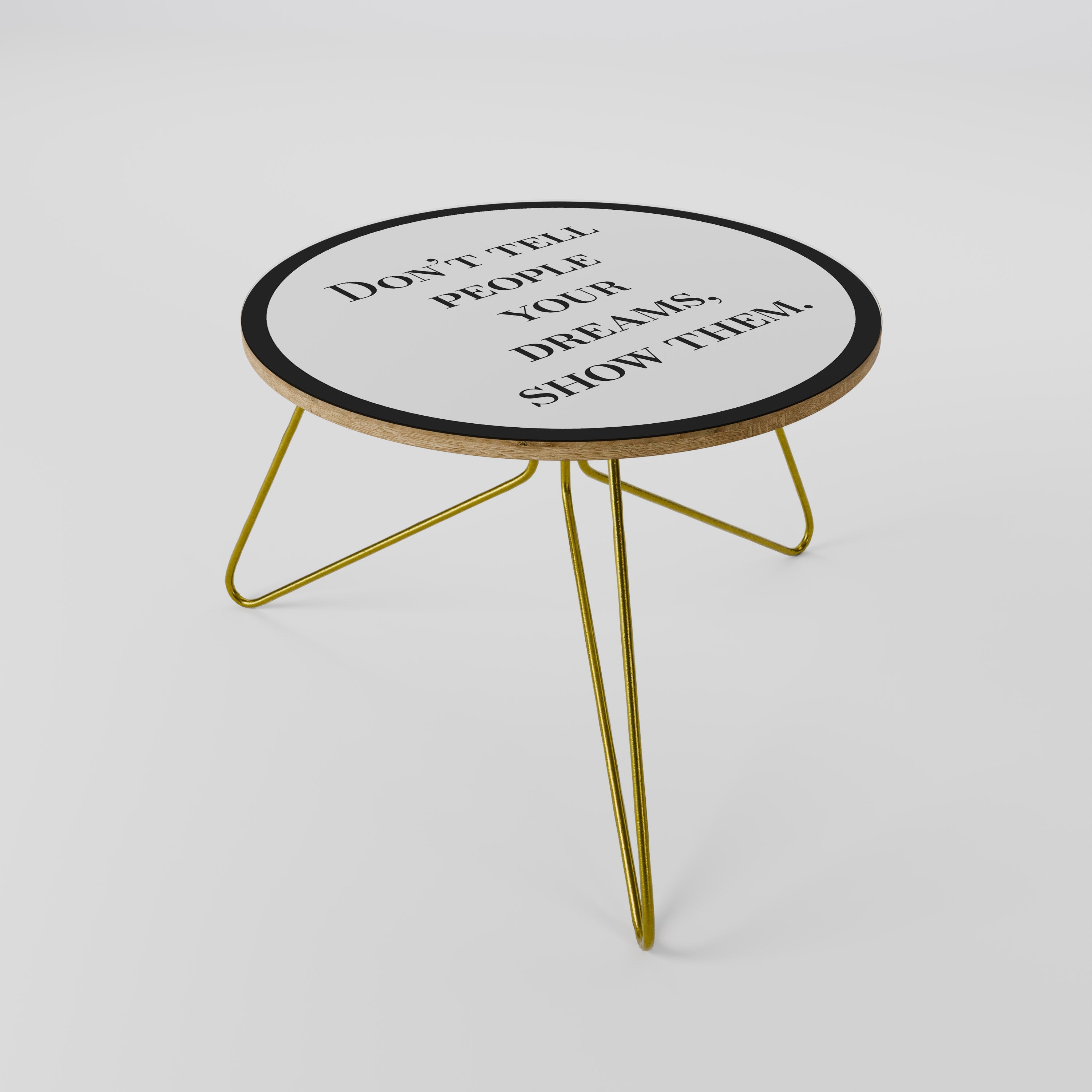 Table basse DREAMS IN ACTION 60