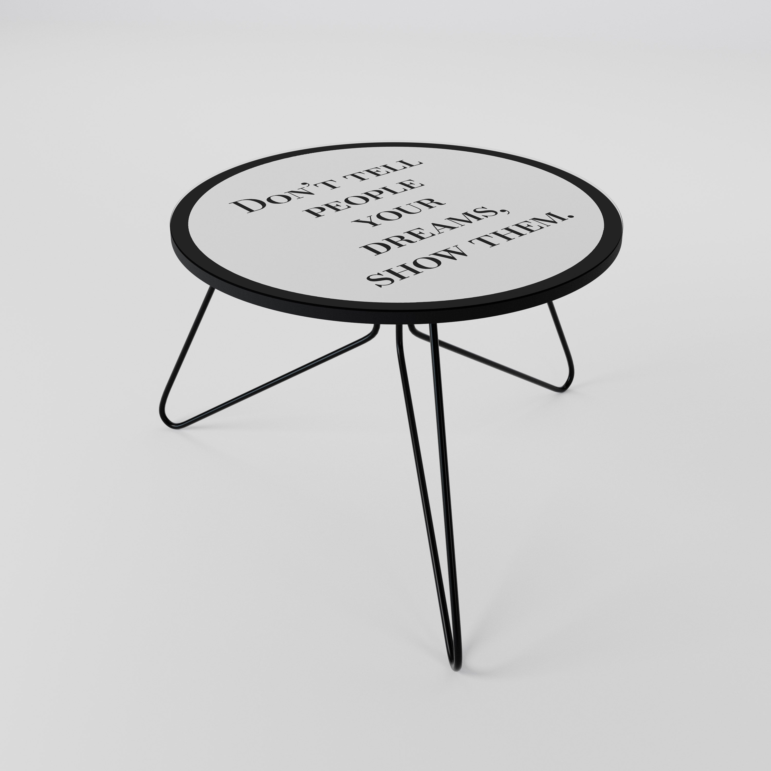 Table basse DREAMS IN ACTION 60