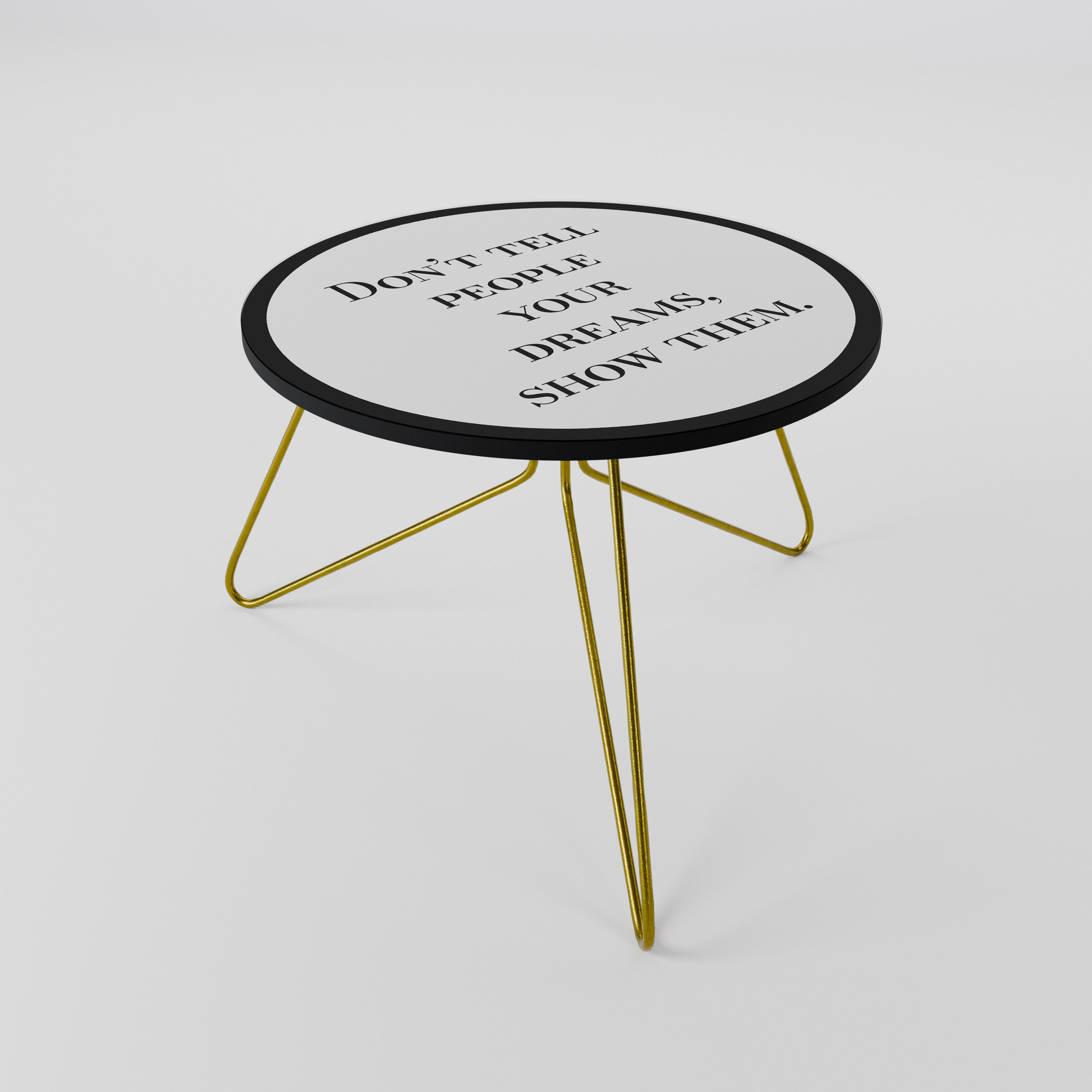 Table basse DREAMS IN ACTION 60