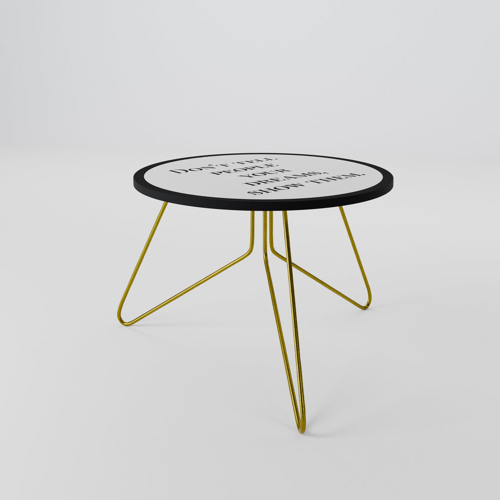 Table basse DREAMS IN ACTION 60